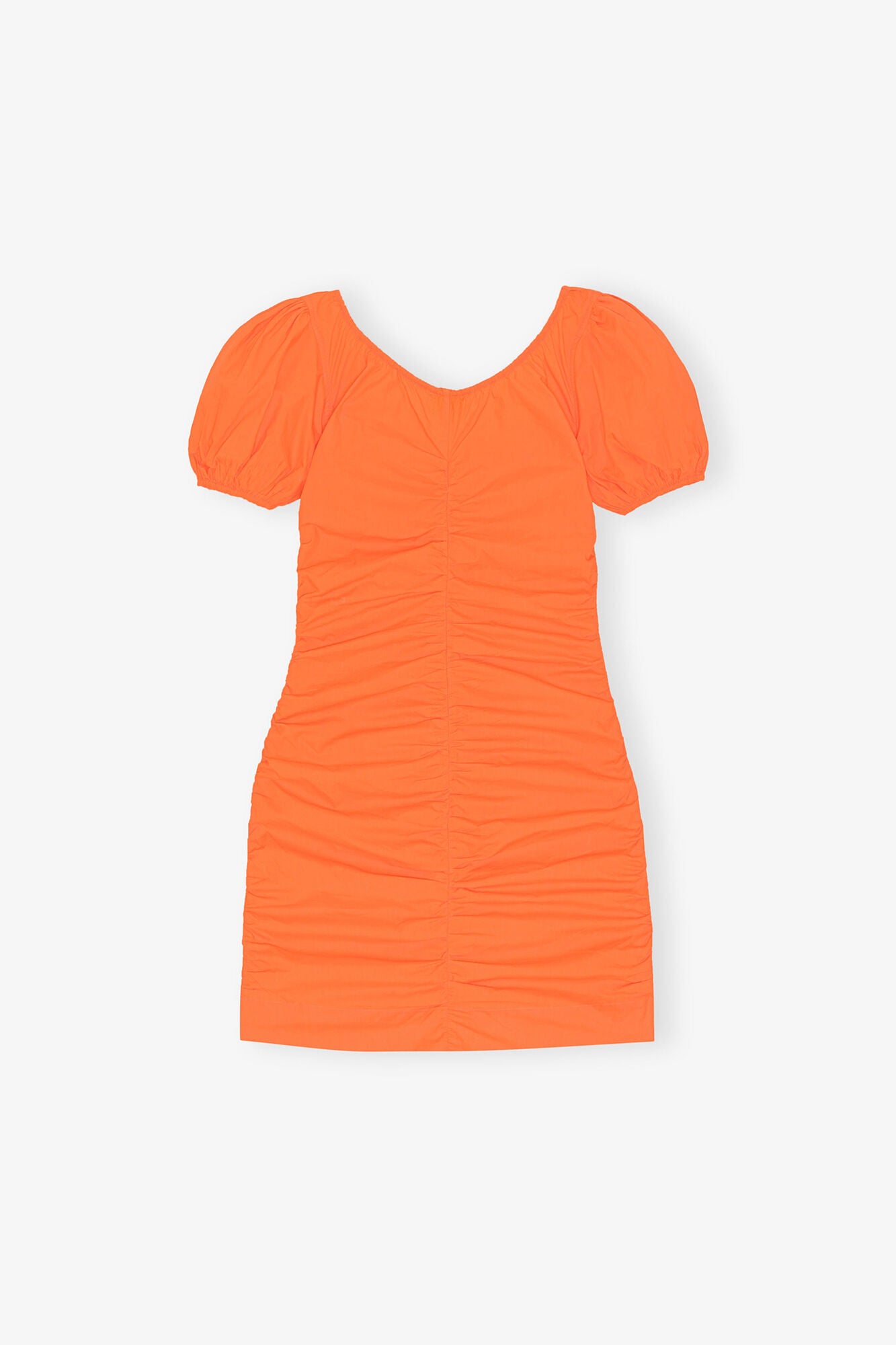 Cotton Poplin Mini Dress - GANNI