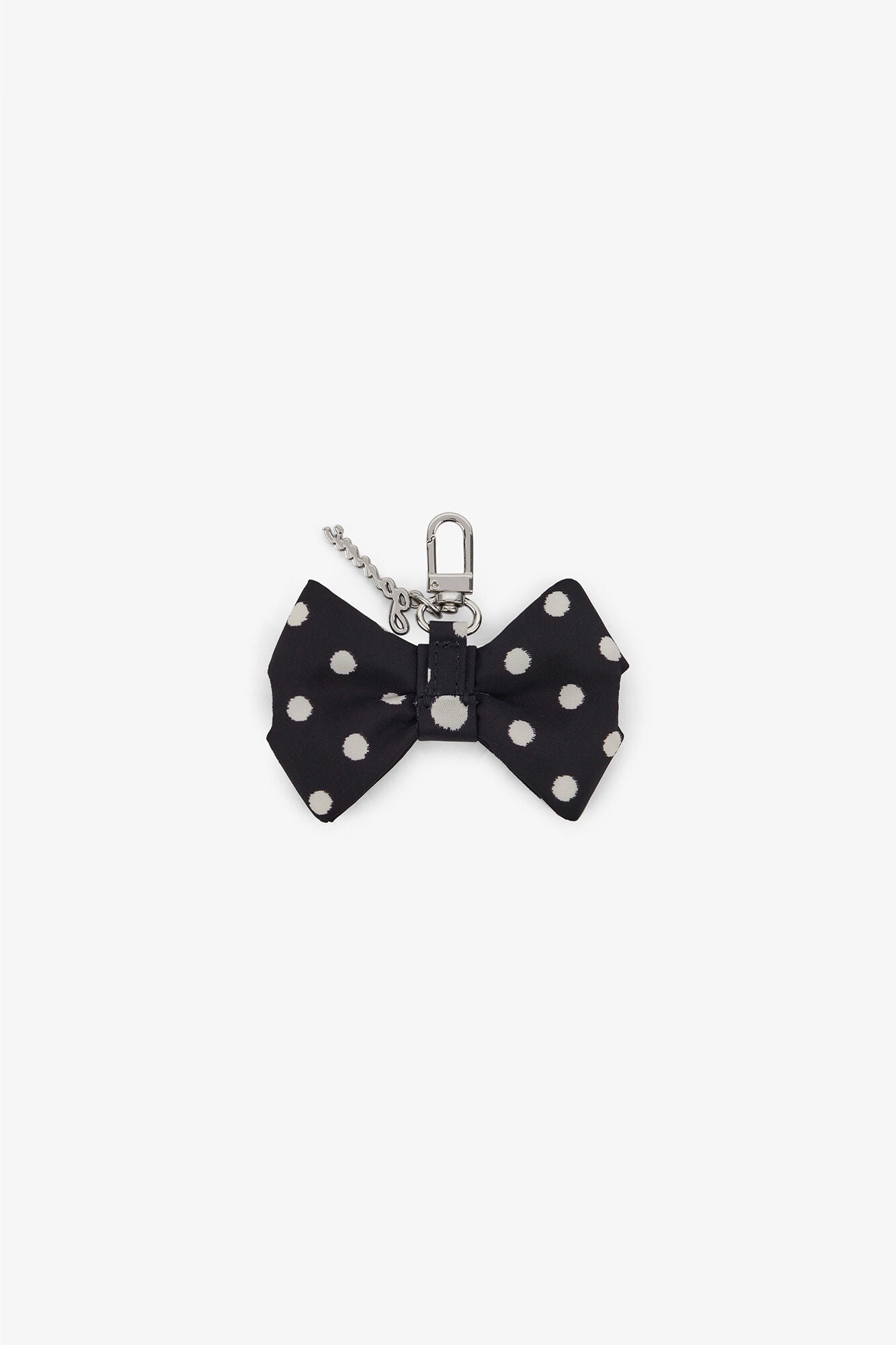 Black Bow Charm with Dots - GANNI