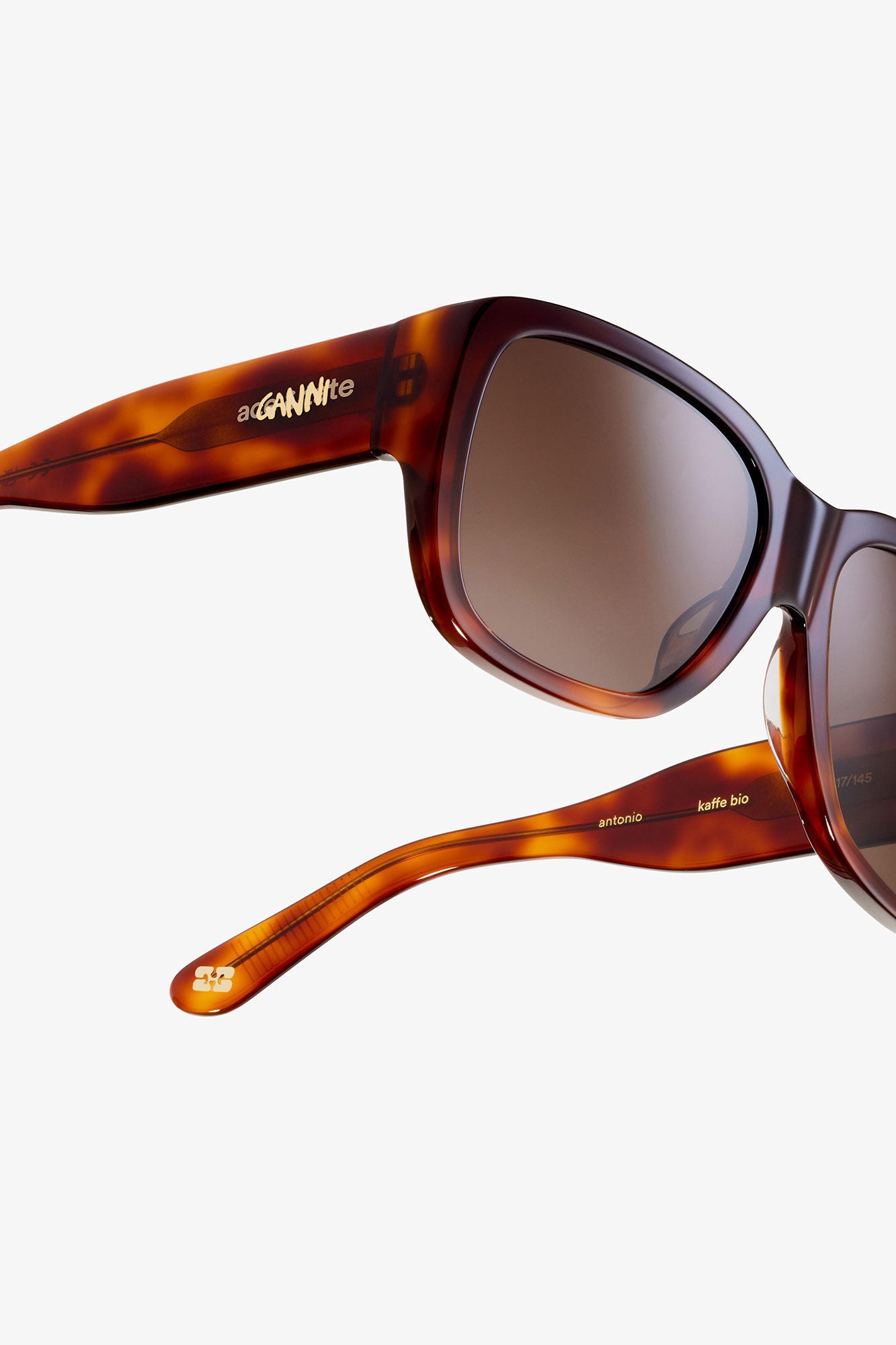 Tiger's Eye GANNI x Ace & Tate Antonio Sunglasses - GANNI