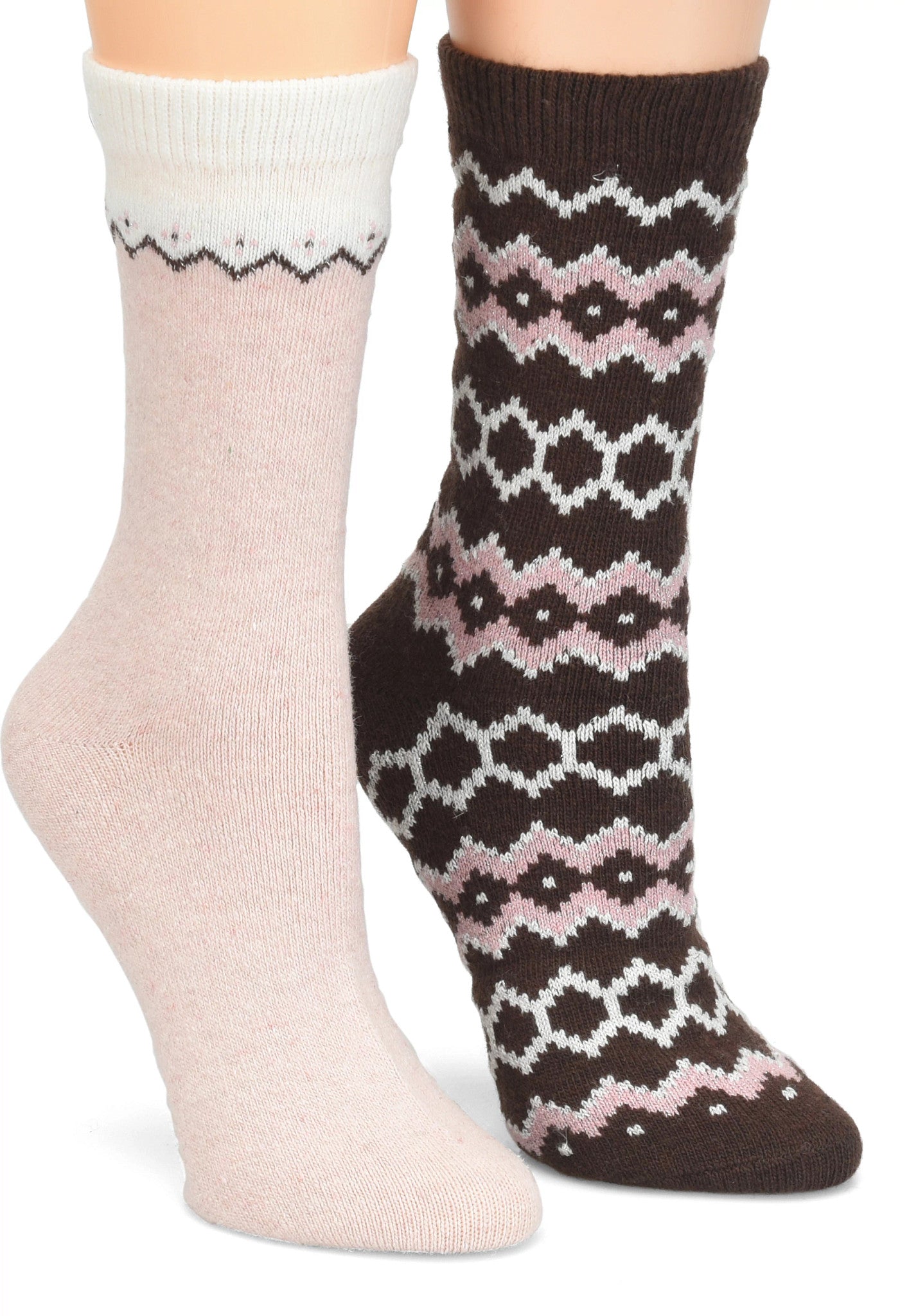 Born Shoes Ladies Cashmere Blend Crews - 2pk