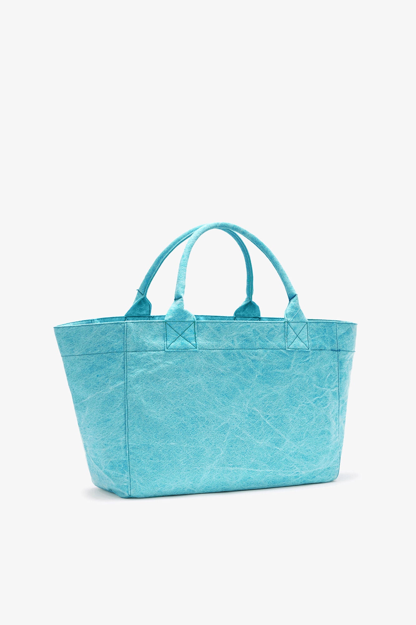 Blue Curacao Medium Tote Bag in Blue - GANNI