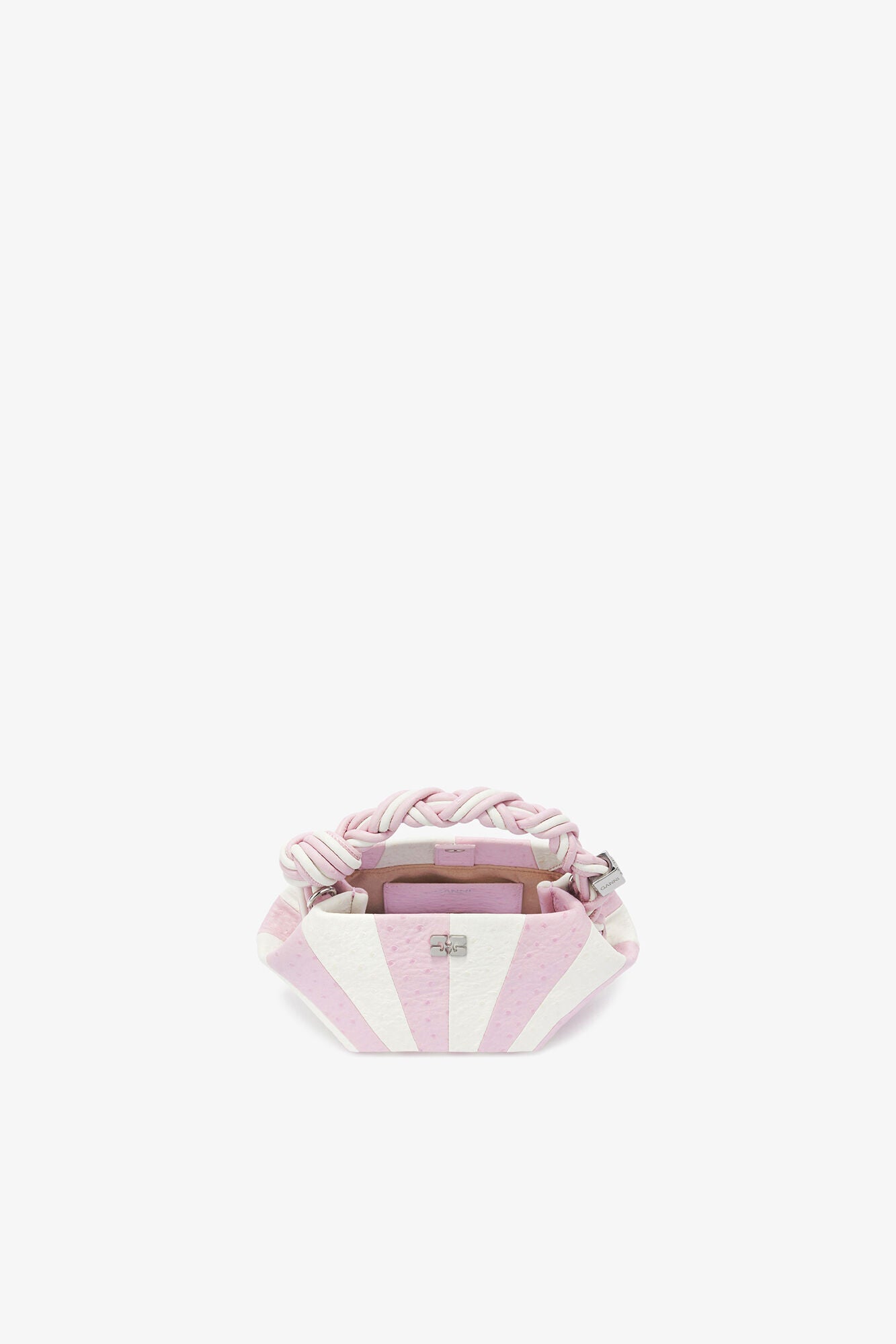 Lilac Snow Mini Bou Bag in Pink Circus - GANNI