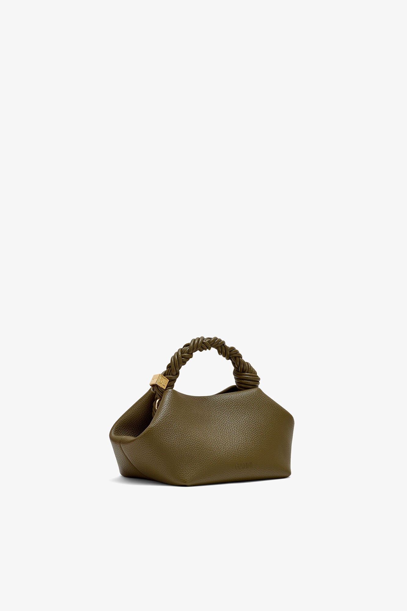 Military Olive Small Bou Bag in Green - GANNI