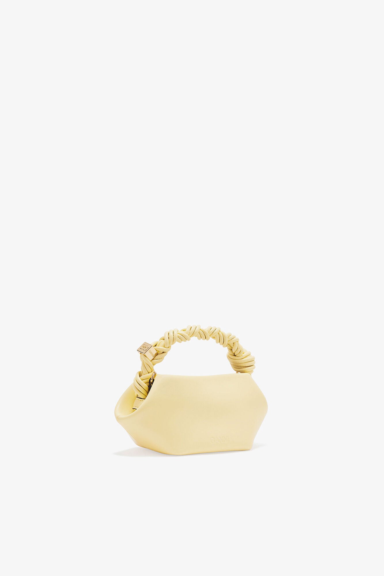 Yellow Cream Mini Bou Bag in Yellow - GANNI