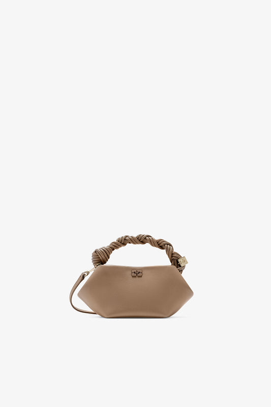 Coca Mocha Mini Bou Bag in Brown - GANNI