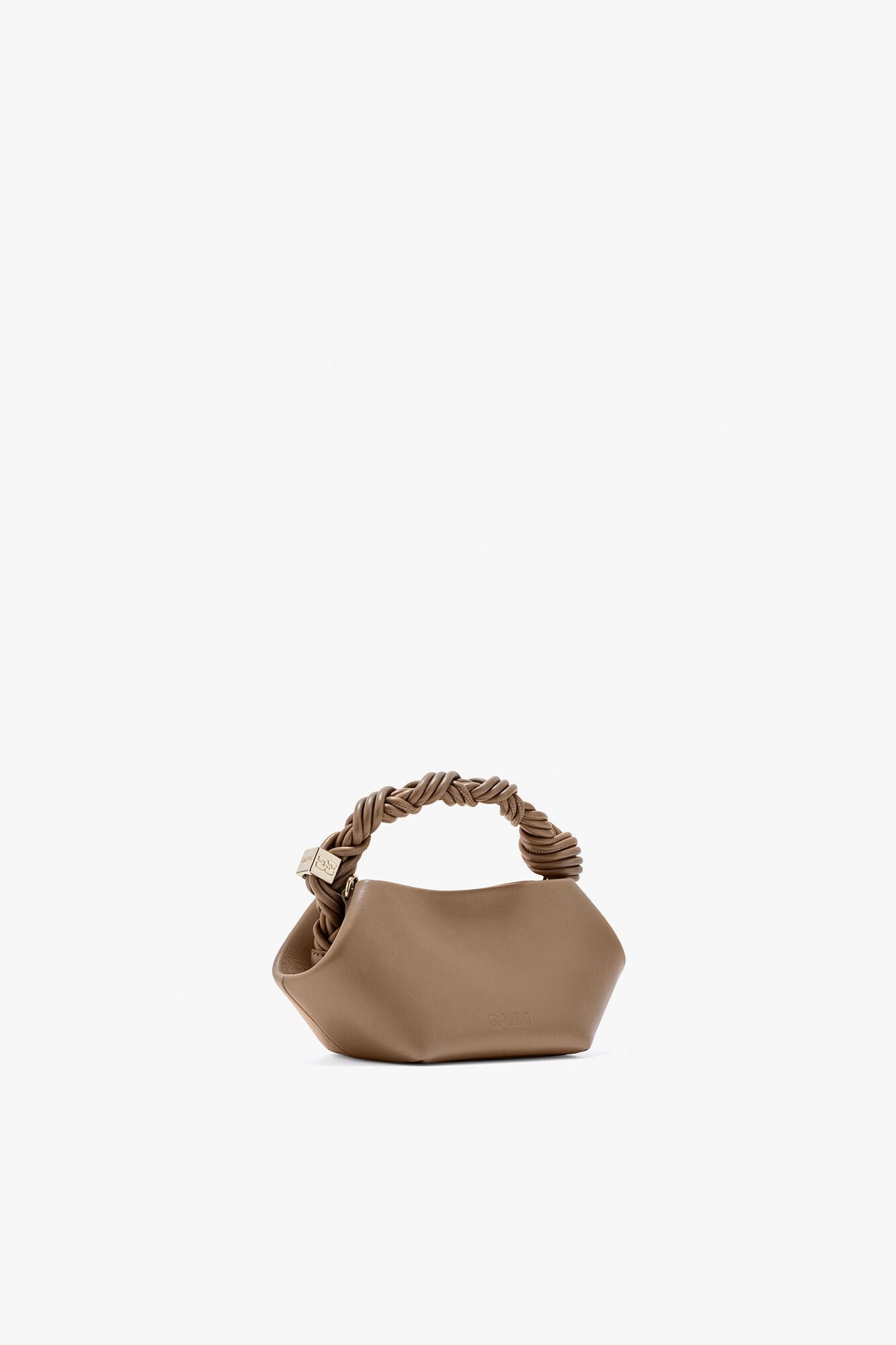 Coca Mocha Mini Bou Bag in Brown - GANNI