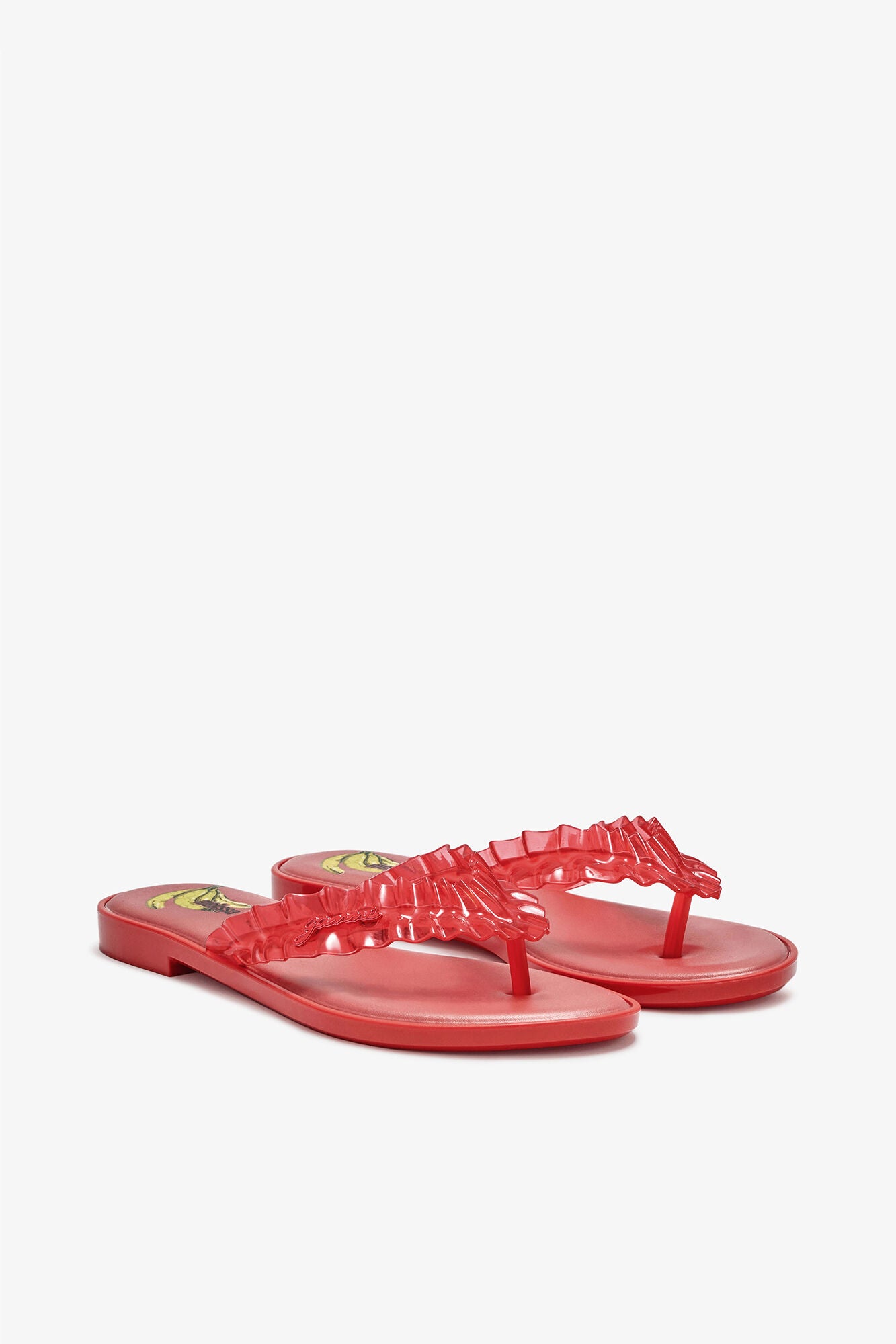 Melissa Flip Flop in Red - GANNI