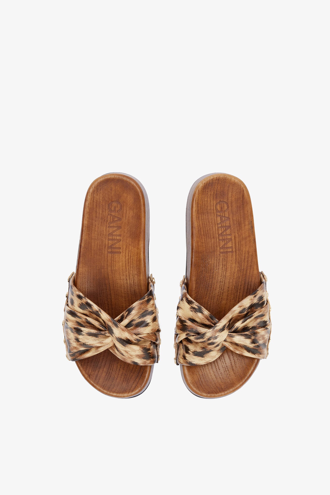 Tia Fairy Clog in Print - GANNI