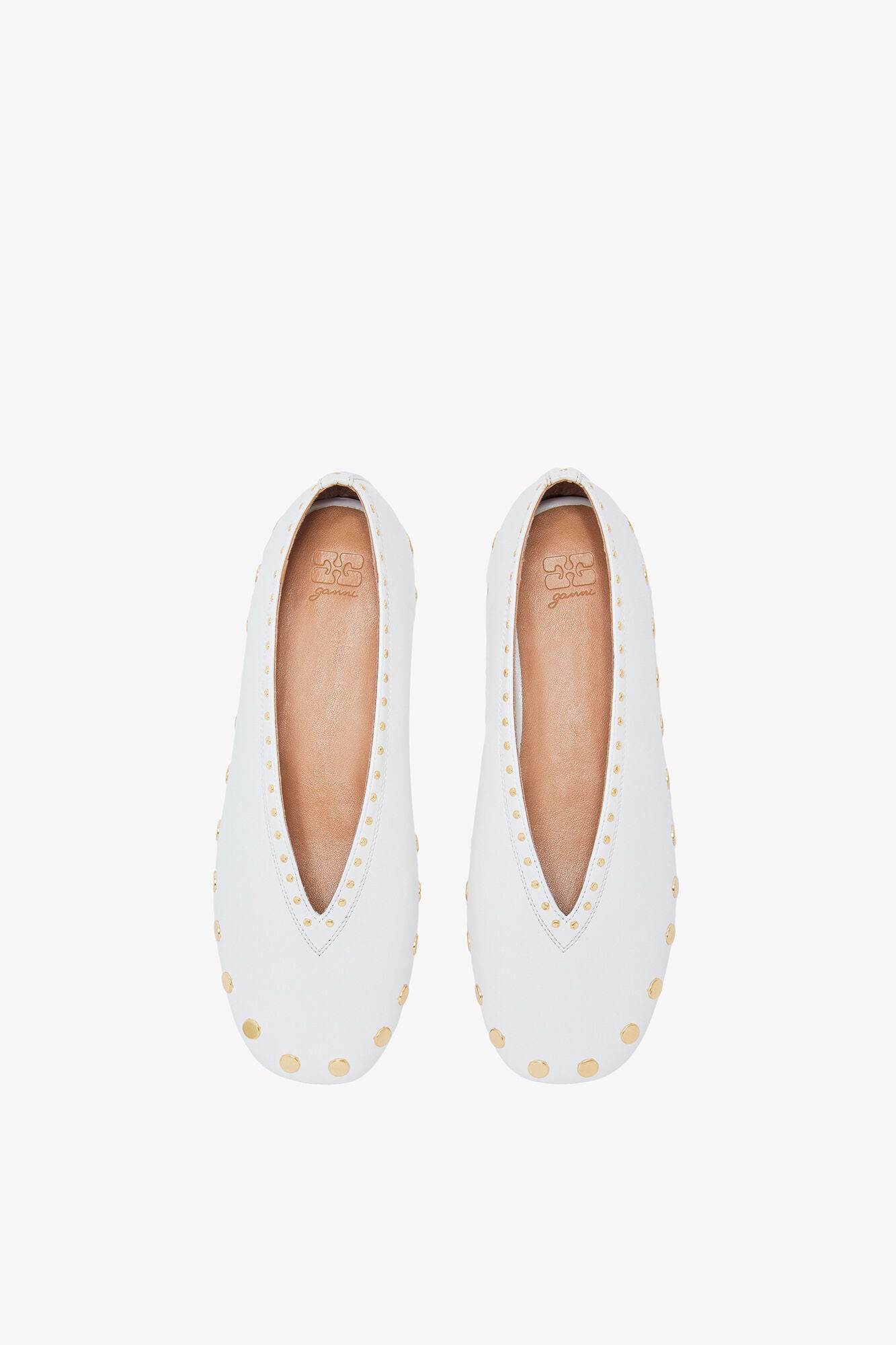 Jenny Ballerina in White - GANNI