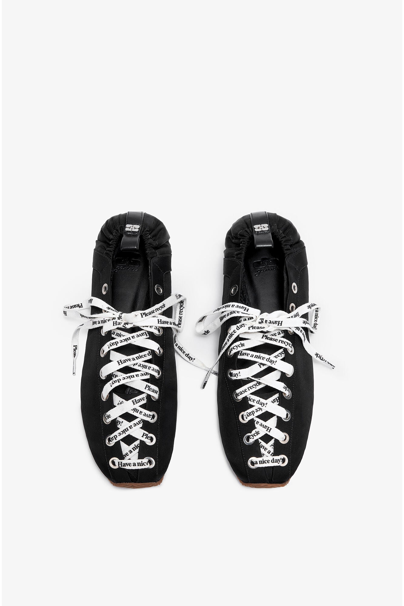 Sporty Ballerina in Black - GANNI
