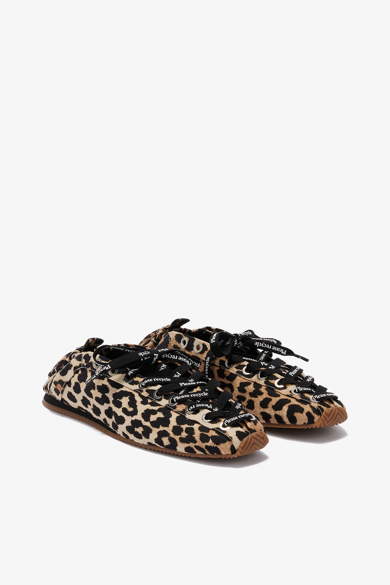 Sporty Ballerina in Leopard - GANNI