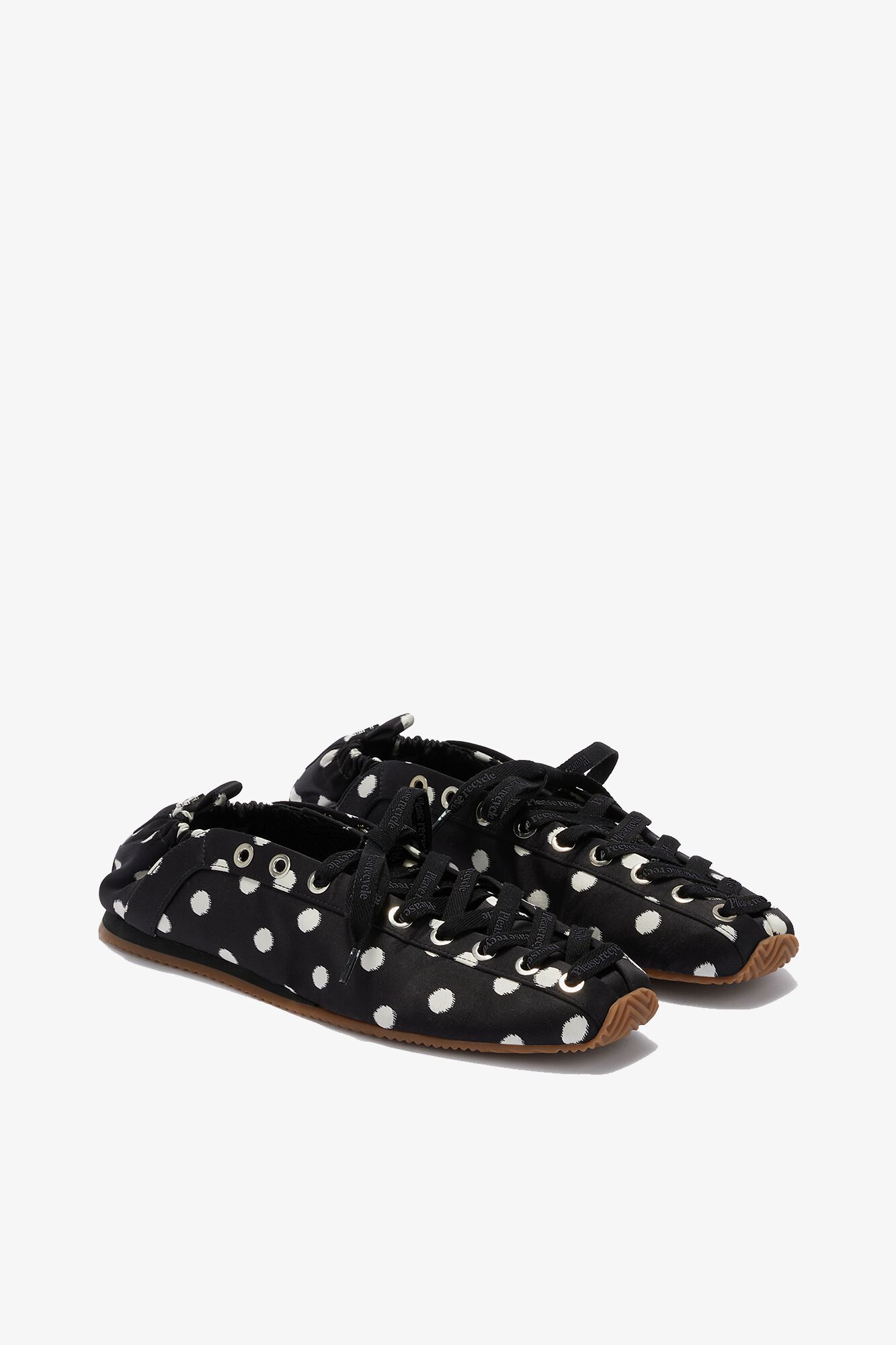 Sporty Ballerina in Black Dots - GANNI