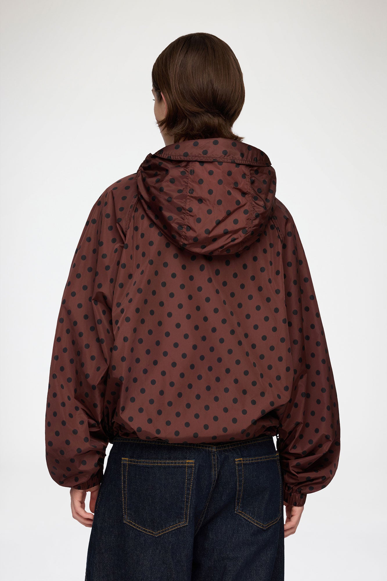 Jacket in Printed Nylon - GANNI