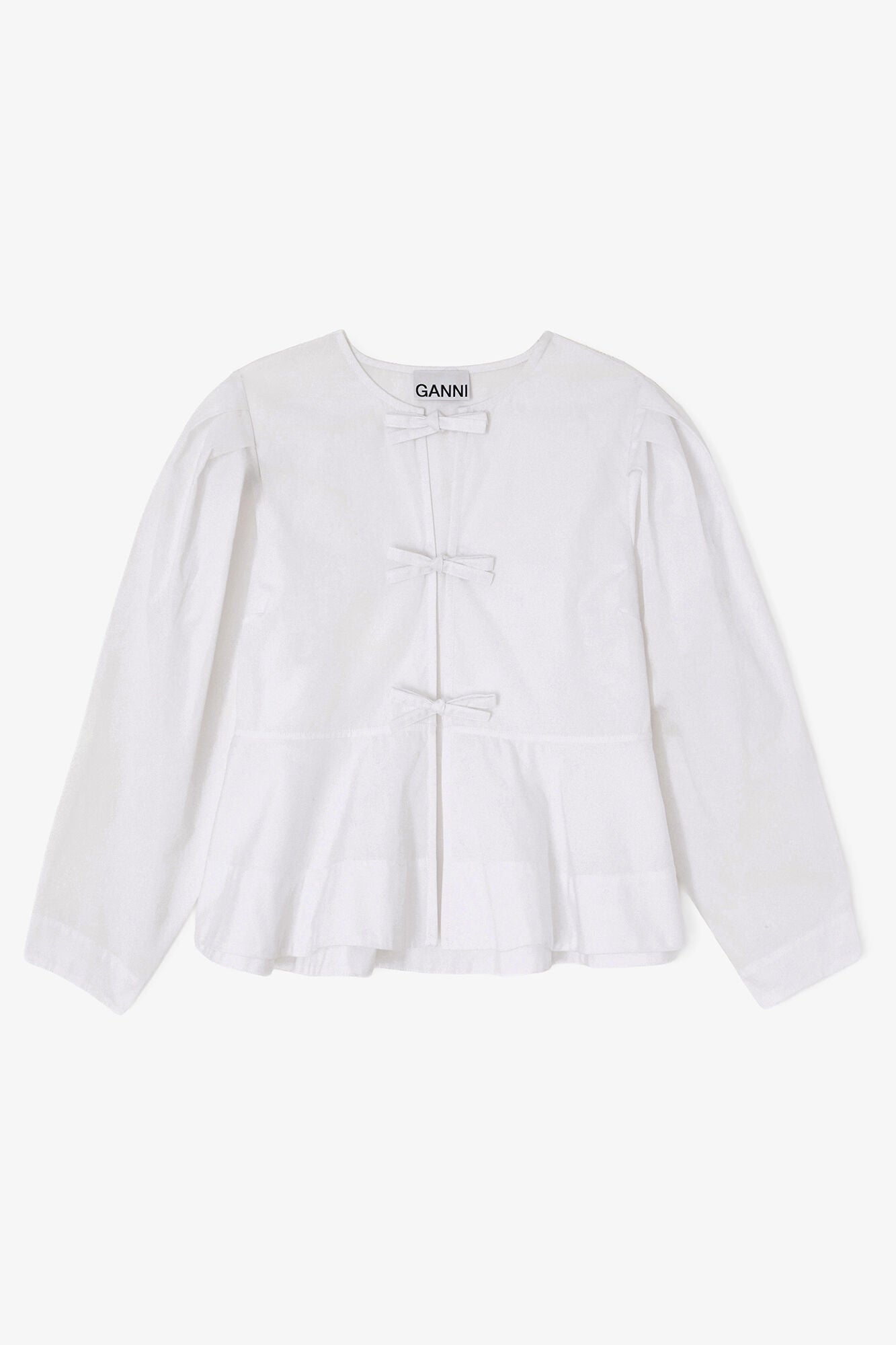 Blouse in Cotton Poplin - GANNI