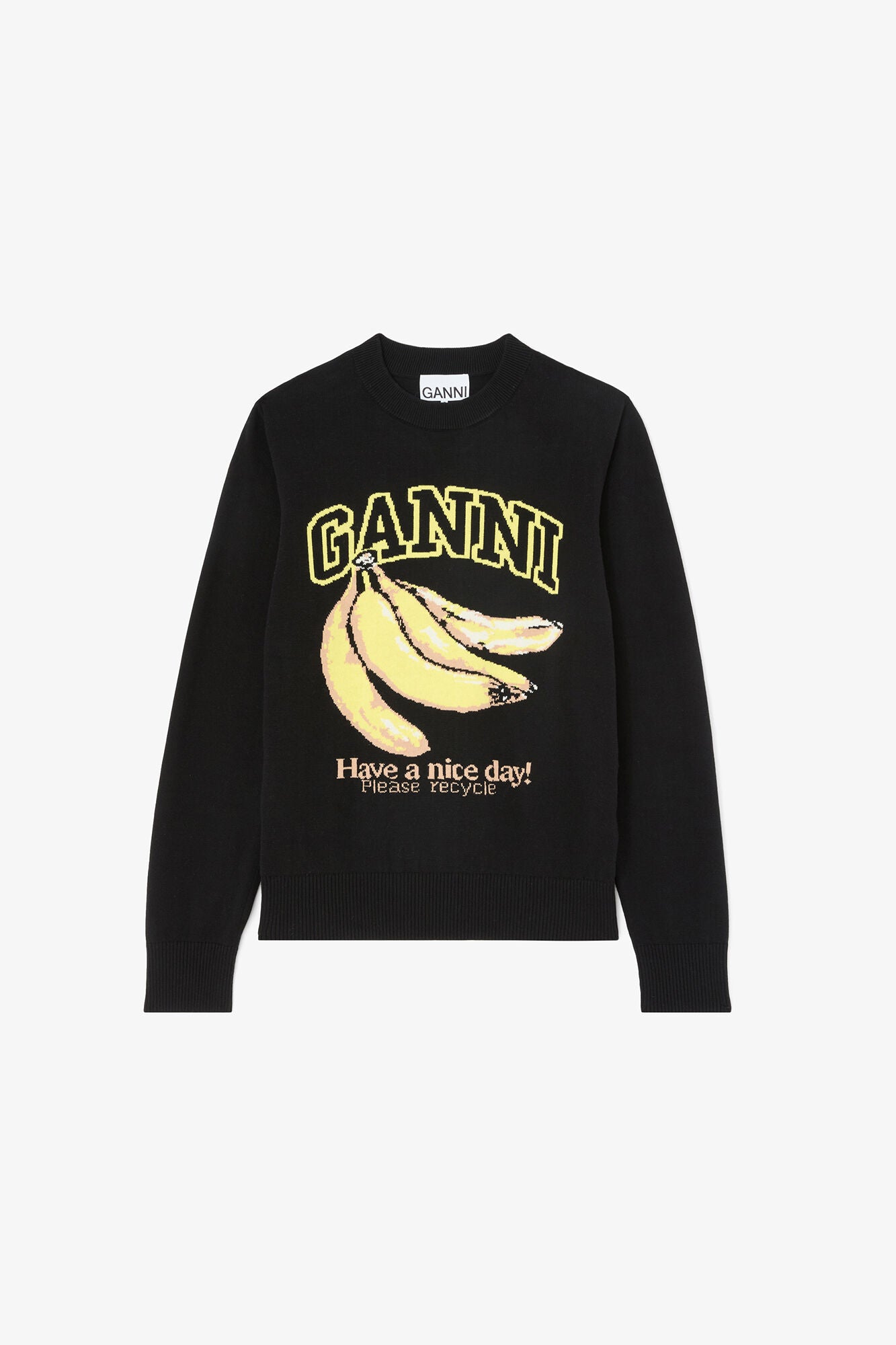 Sweater with Banana - GANNI