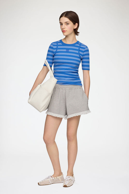 Shorts in Grey Isoli - GANNI
