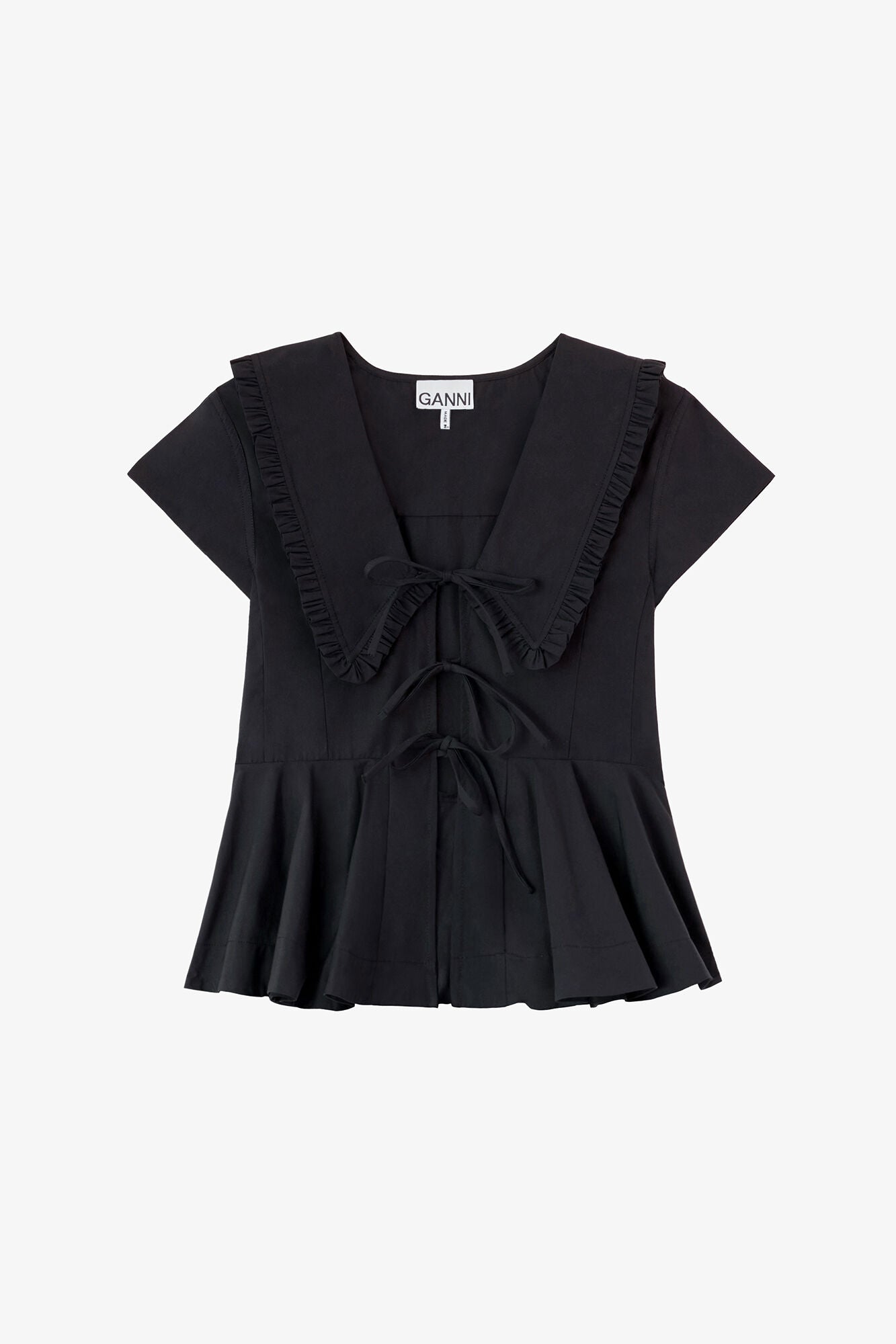 Blouse in Cotton Poplin - GANNI