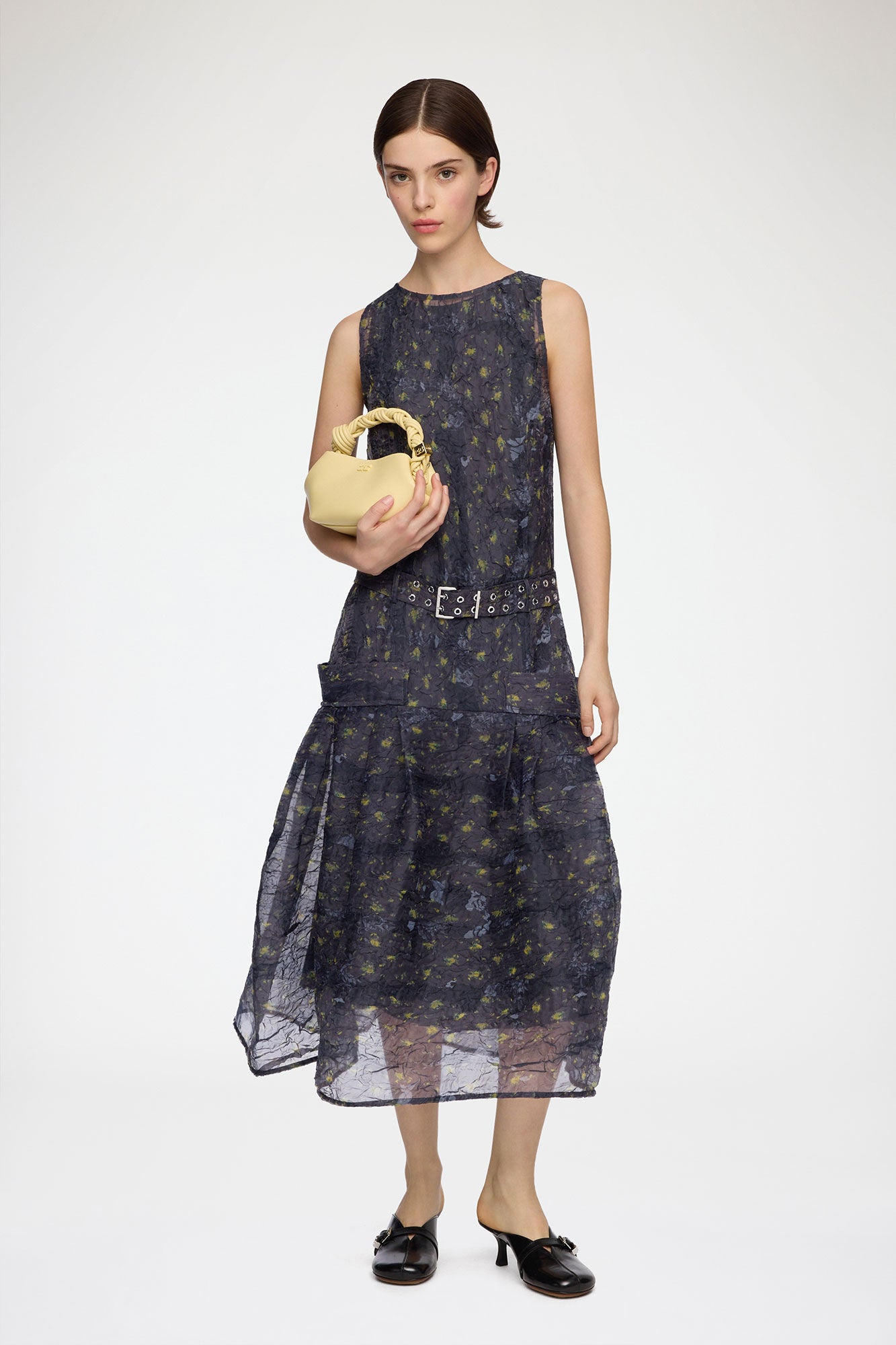 Dress in Shibori Organza - GANNI