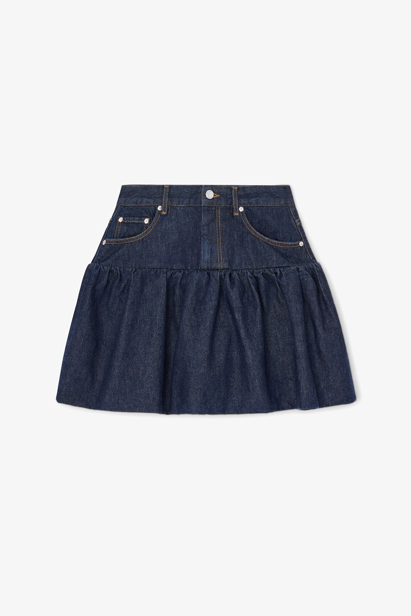 Skirt in Rinse Denim - GANNI