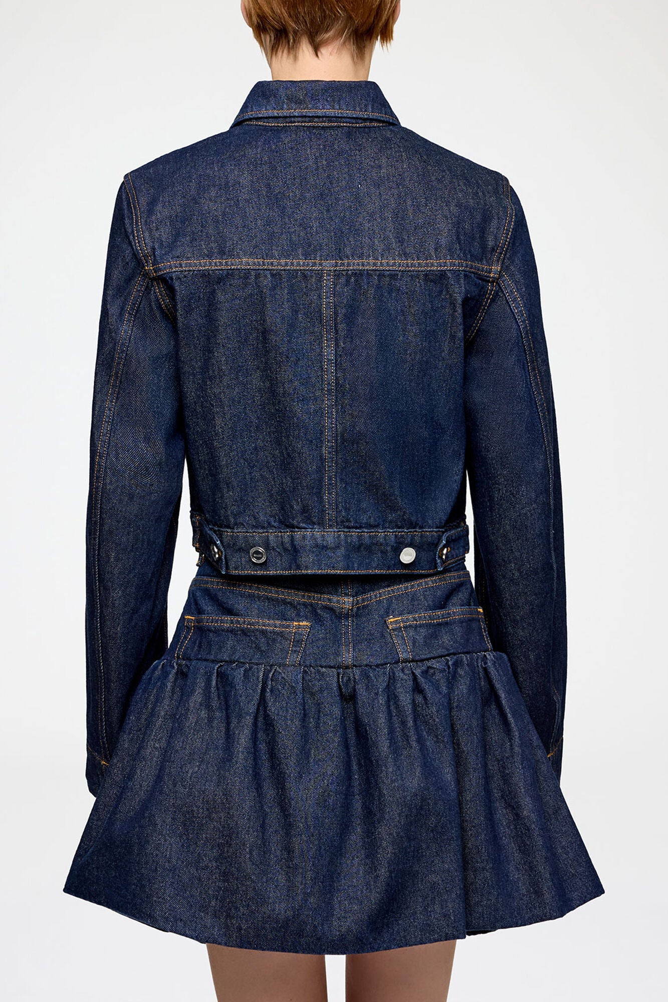 Jacket in Rinse Denim - GANNI