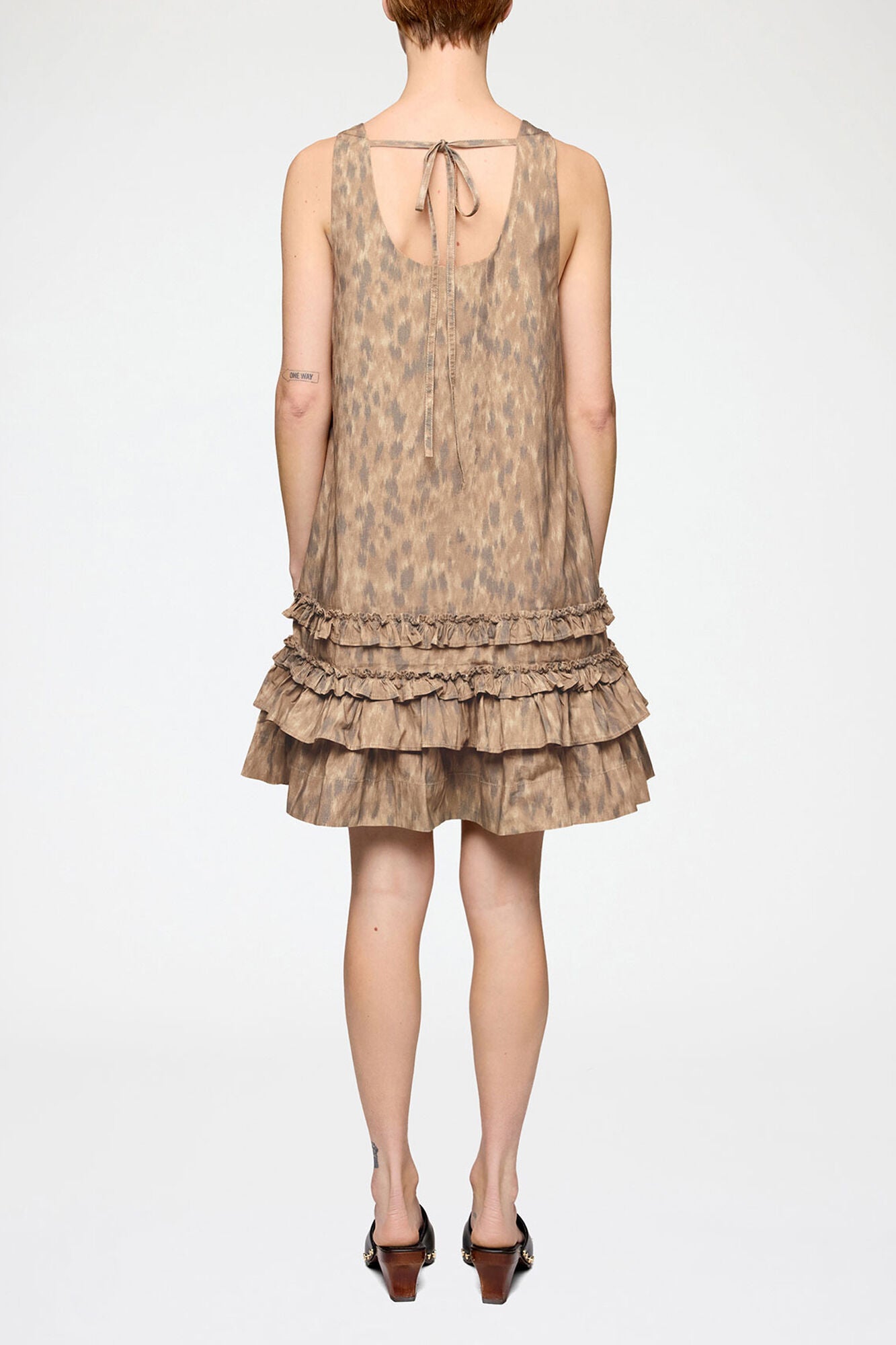 Dress in Printed Cotton - GANNI