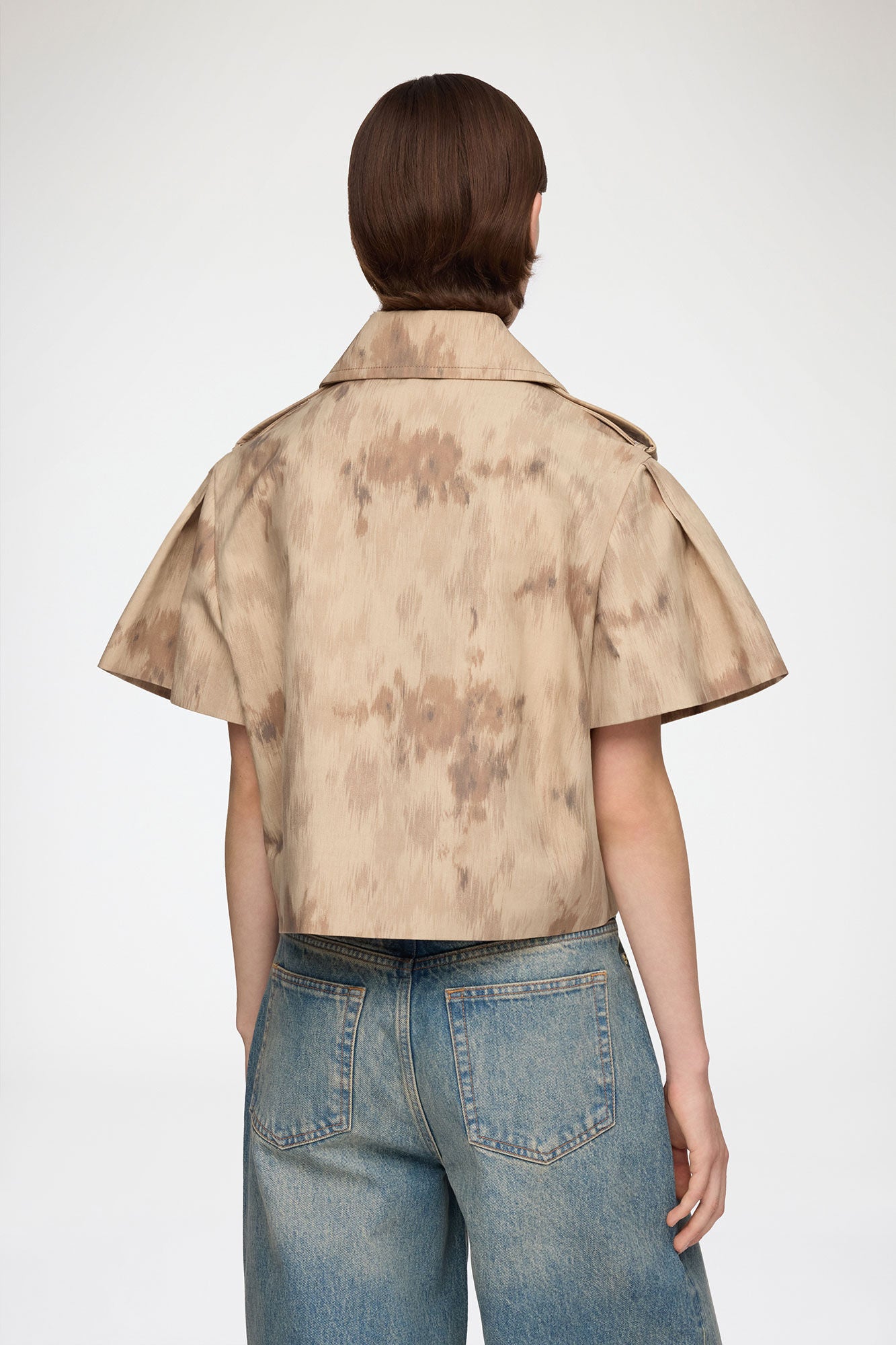 Jacket in Printed Cotton - GANNI