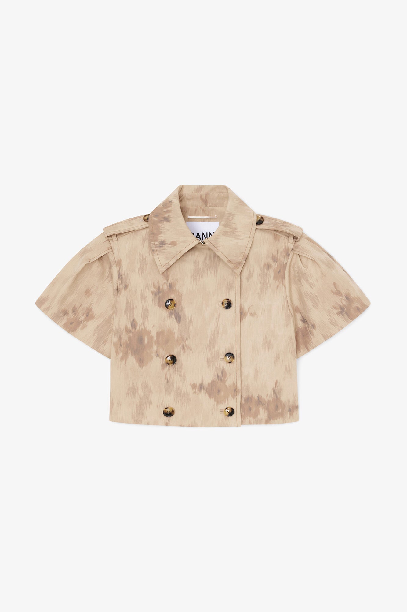 Jacket in Printed Cotton - GANNI