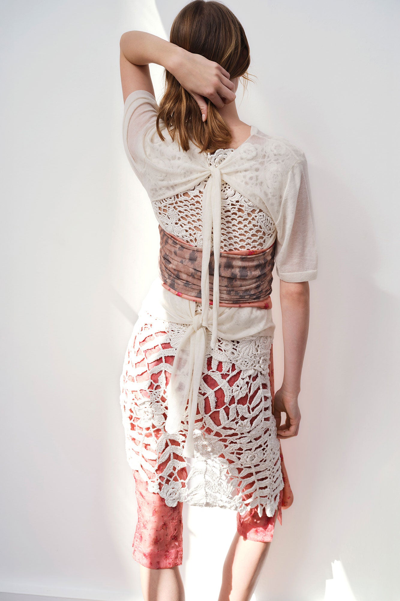 Skirt in Cotton Crochet - GANNI