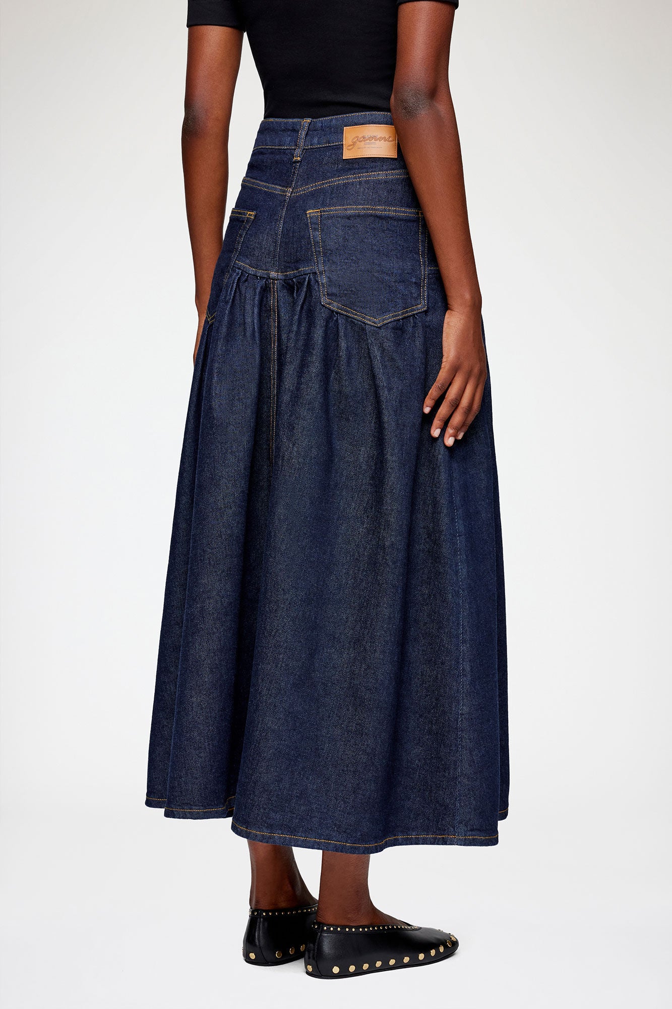 Skirt in Stretch Denim - GANNI