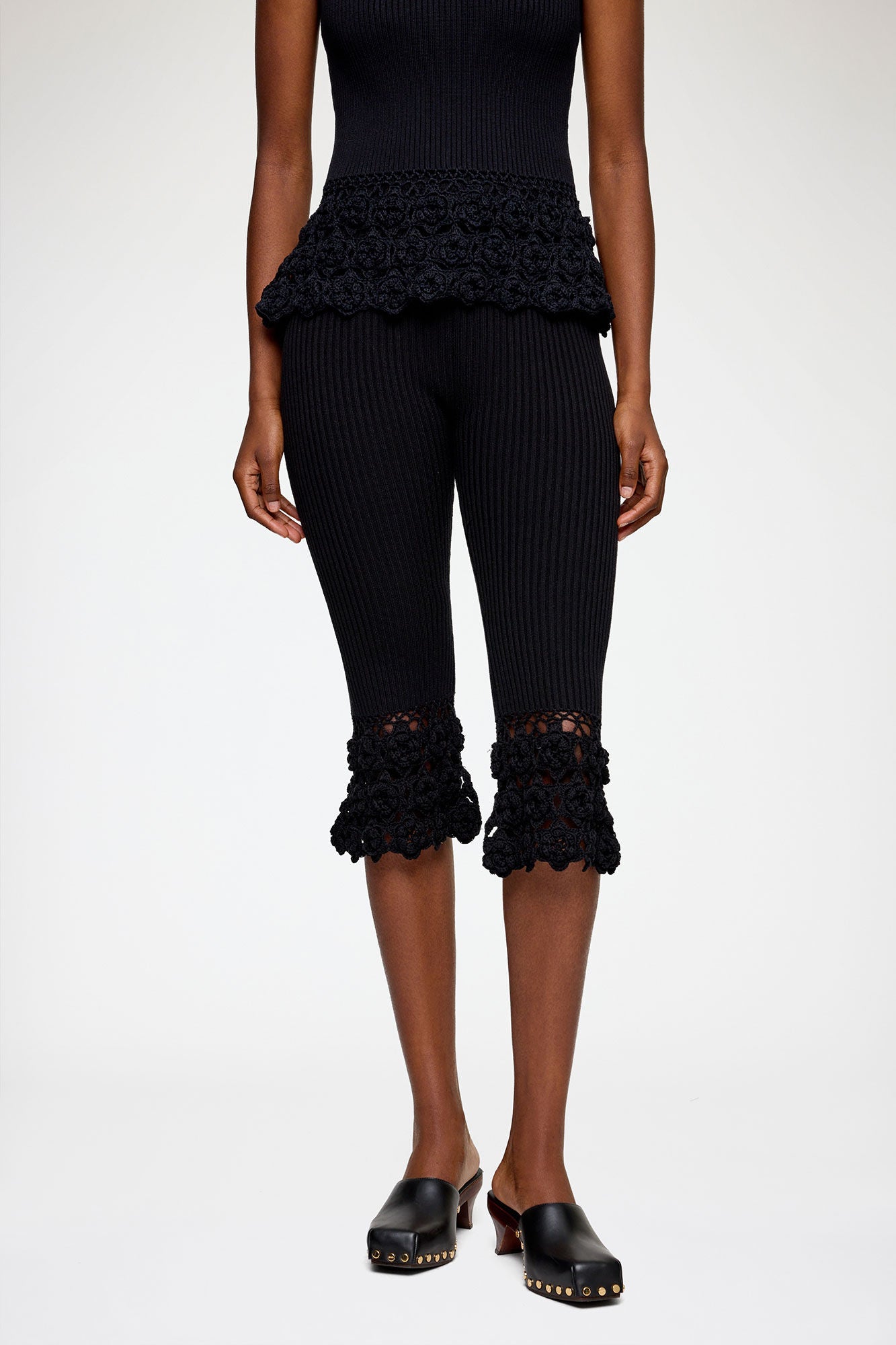 Pants in Cotton Crochet - GANNI