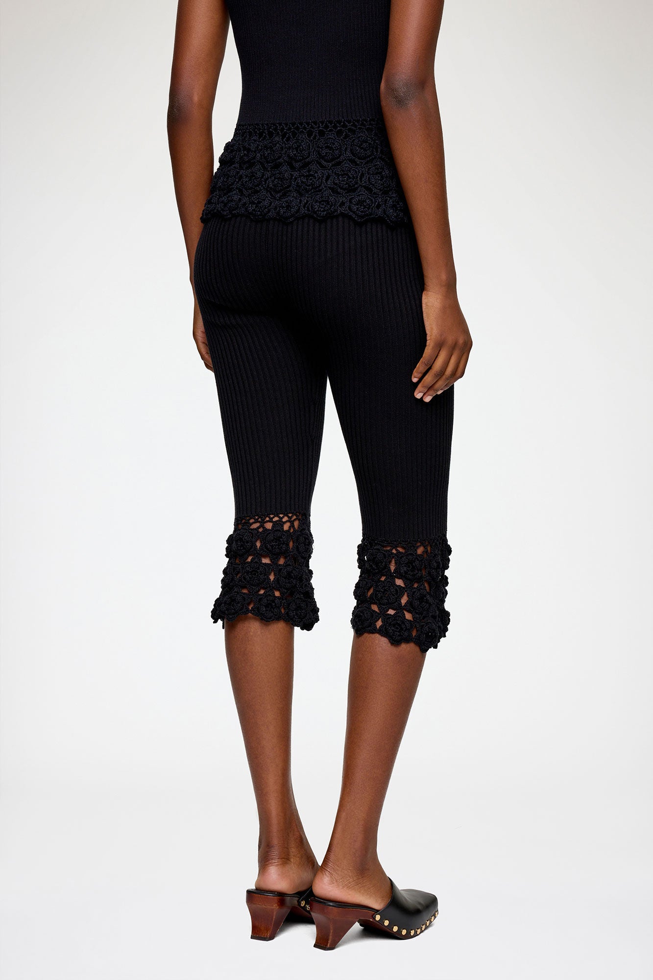 Pants in Cotton Crochet - GANNI