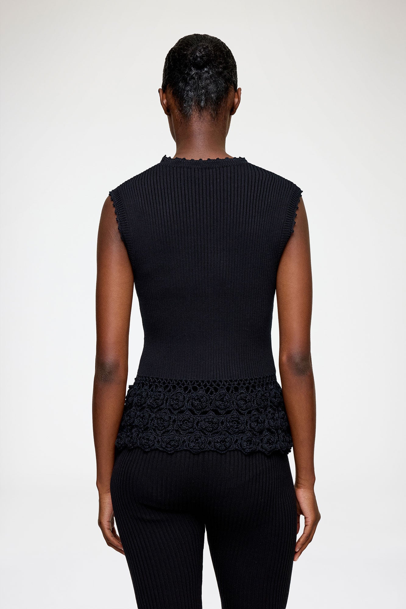 Vest in Cotton Crochet - GANNI