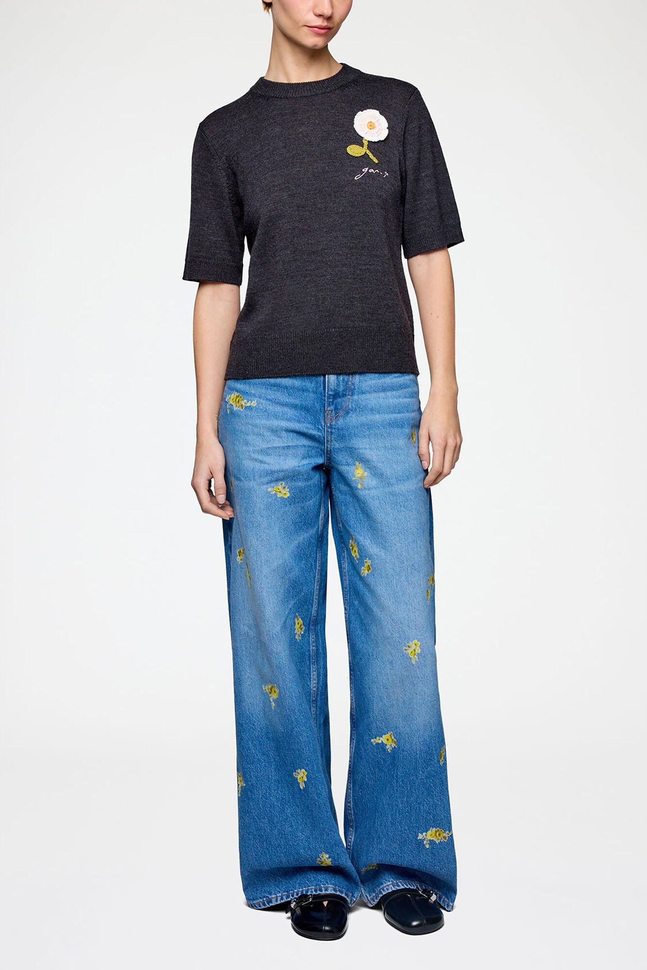 Tee in Merino - GANNI