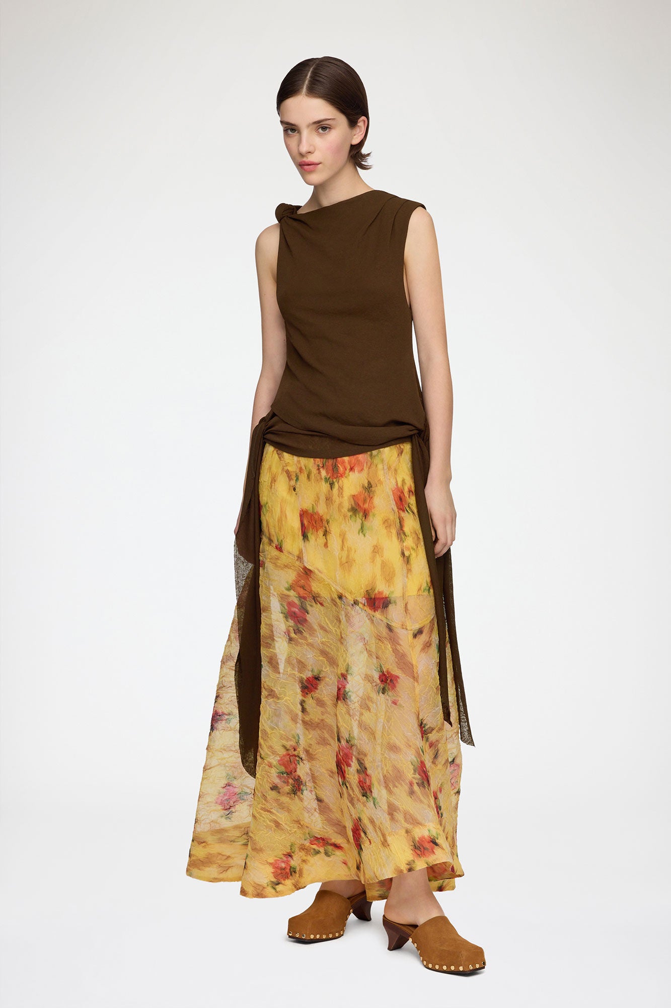 Top in Marl Mesh - GANNI