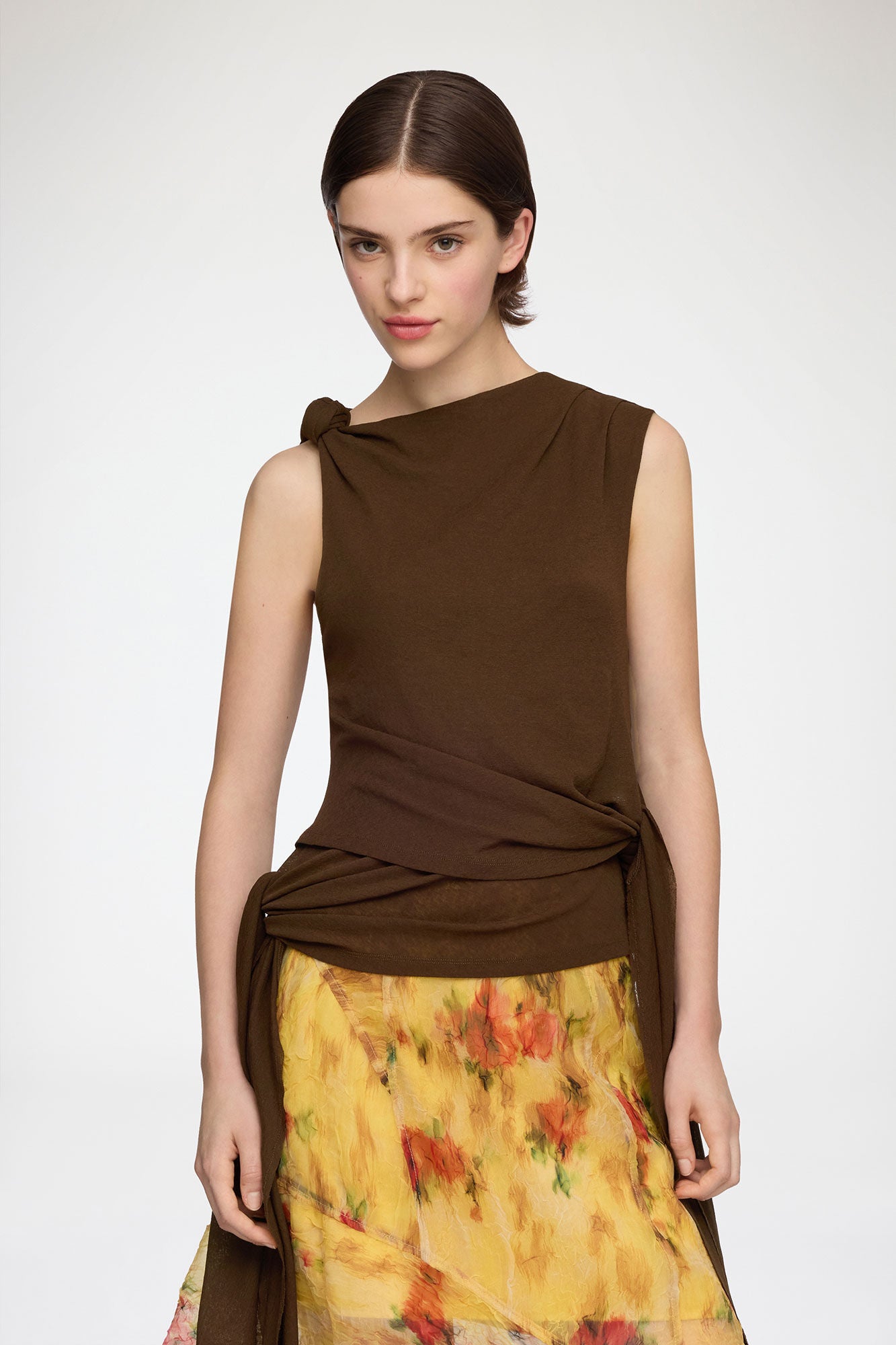 Top in Marl Mesh - GANNI