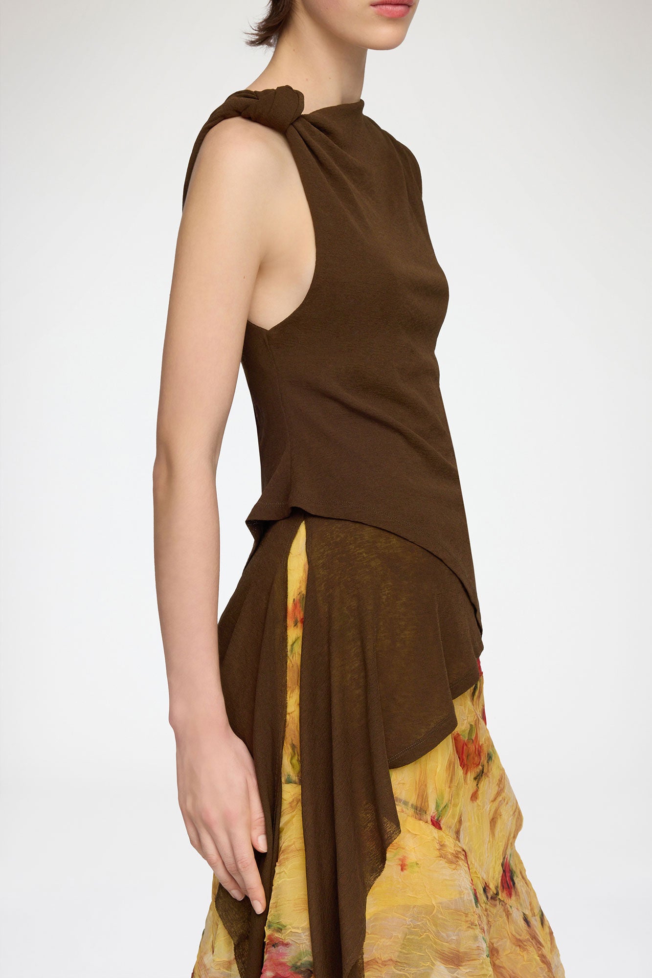 Top in Marl Mesh - GANNI