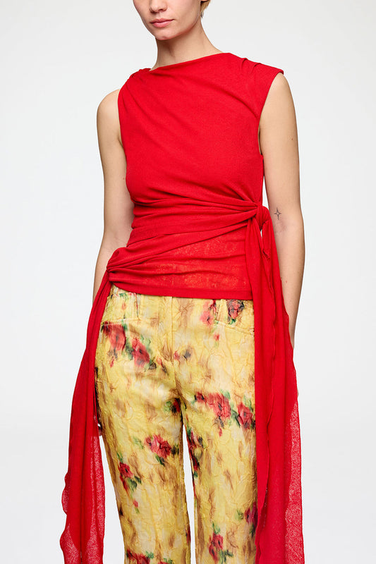 Top in Marl Mesh - GANNI