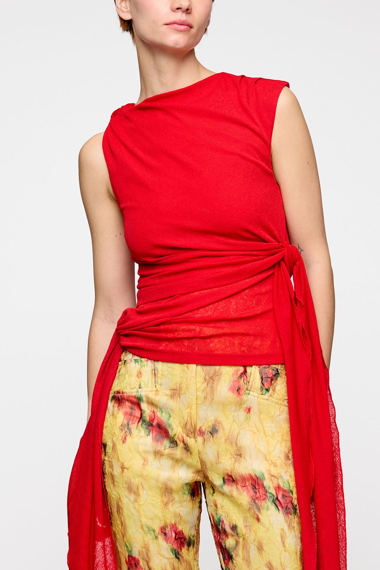 Top in Marl Mesh - GANNI