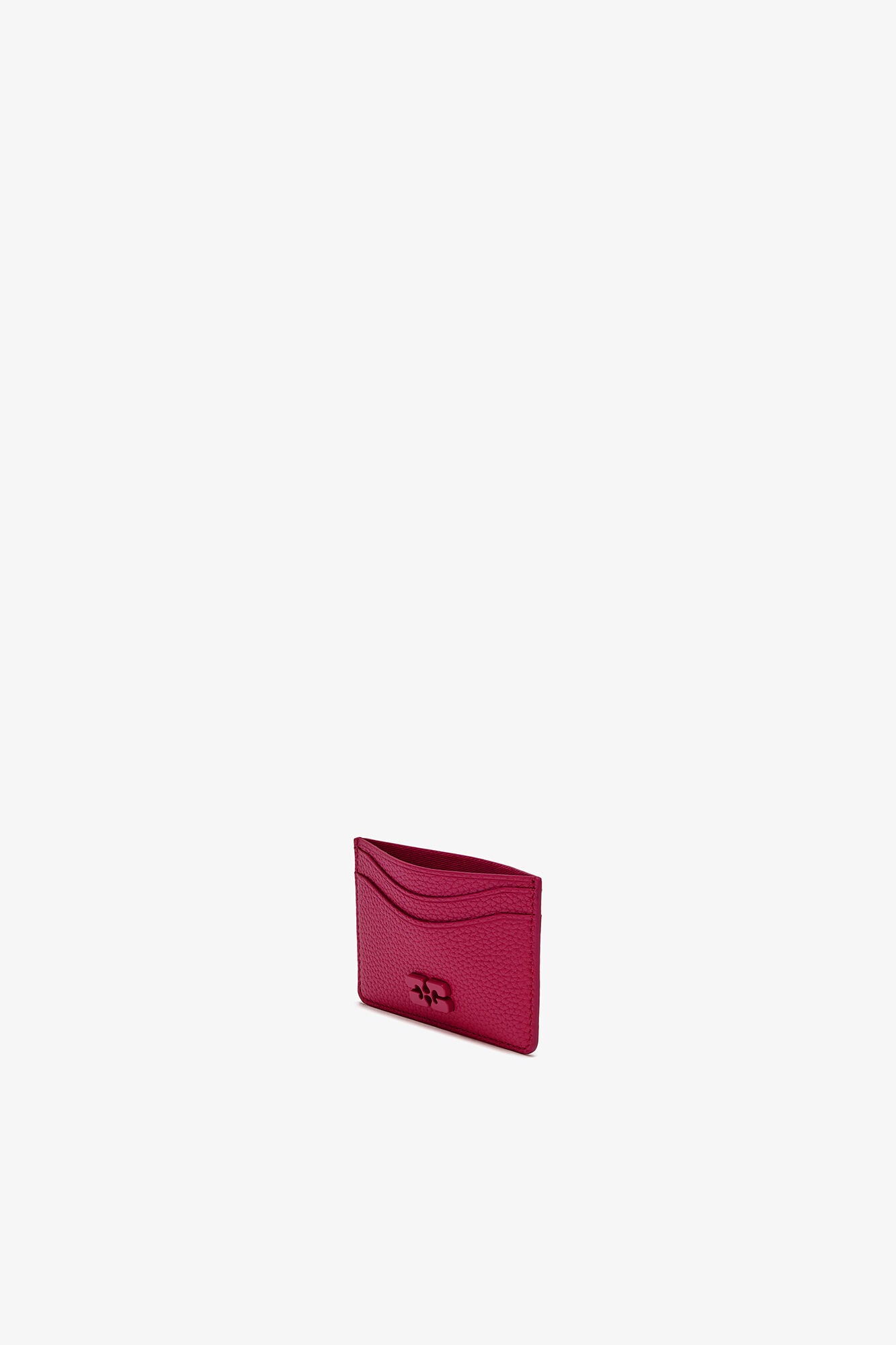 Persian Red Bou Card Holder in Red - GANNI