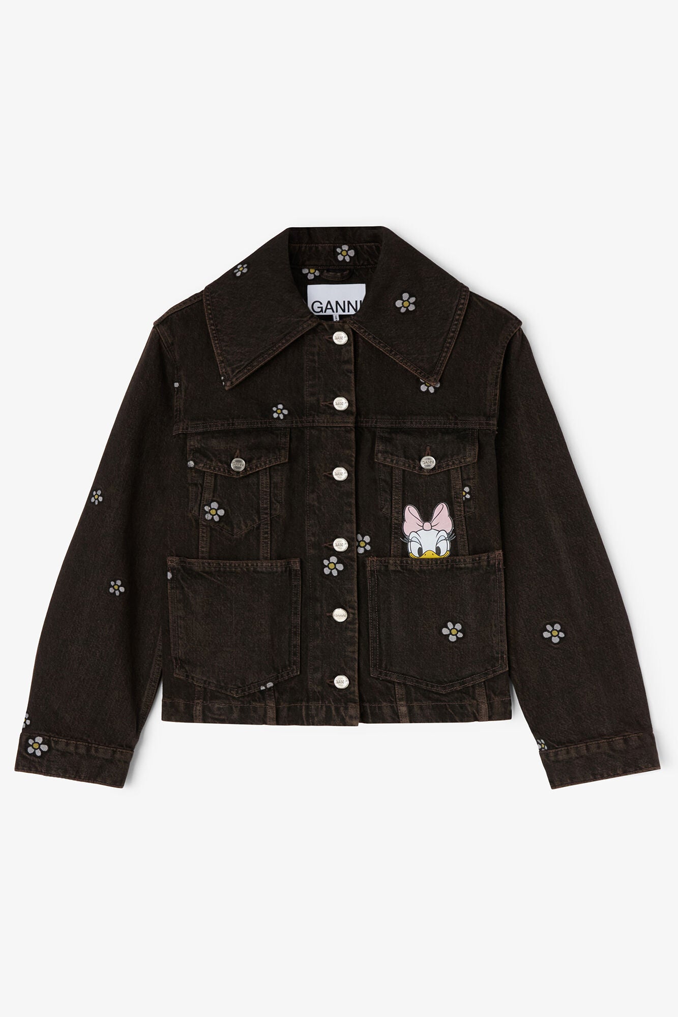Daisy Duck Denim Short Jacket - GANNI