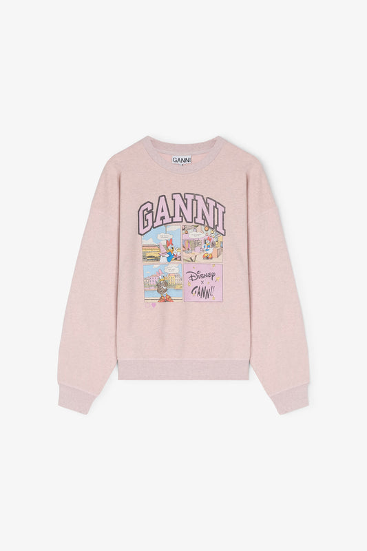 Daisy Duck Pink Comic Sweatshirt - GANNI