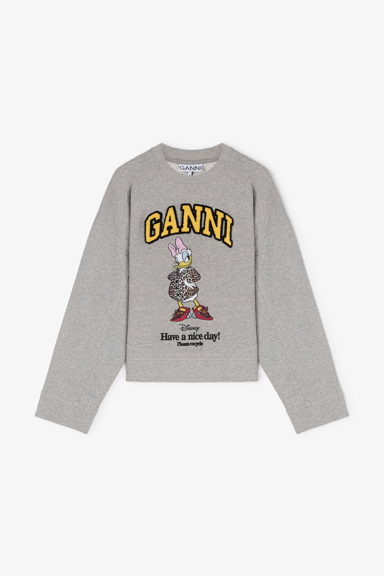 Daisy Duck Grey Sweatshirt - GANNI