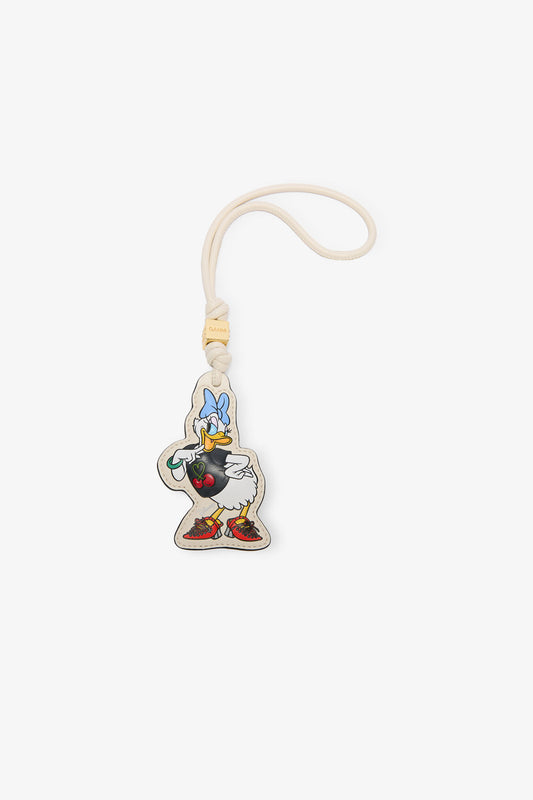Egret Daisy Duck White Charm - GANNI