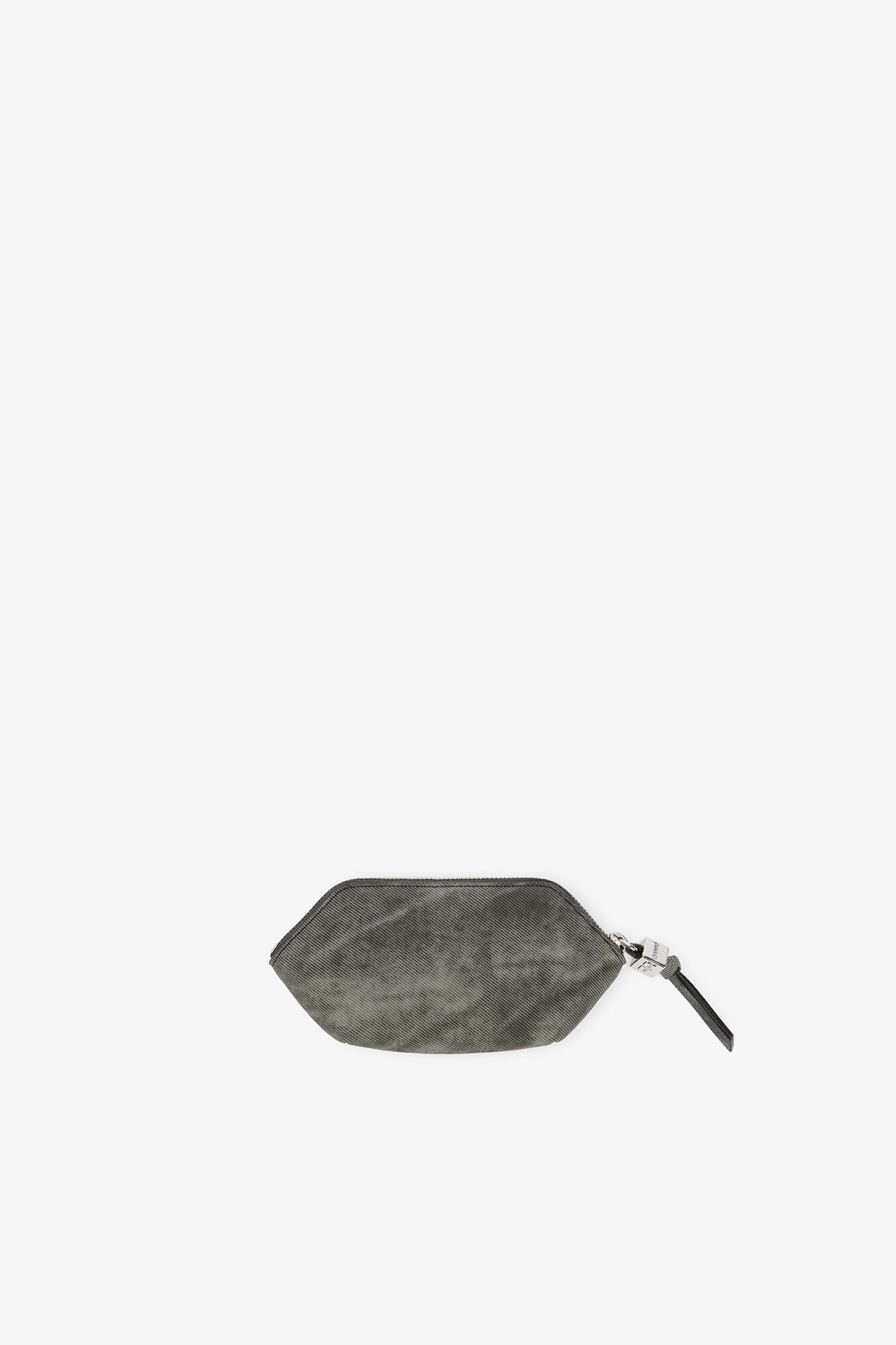Black Oyster Daisy Duck Bleached Bou Coin Purse - GANNI