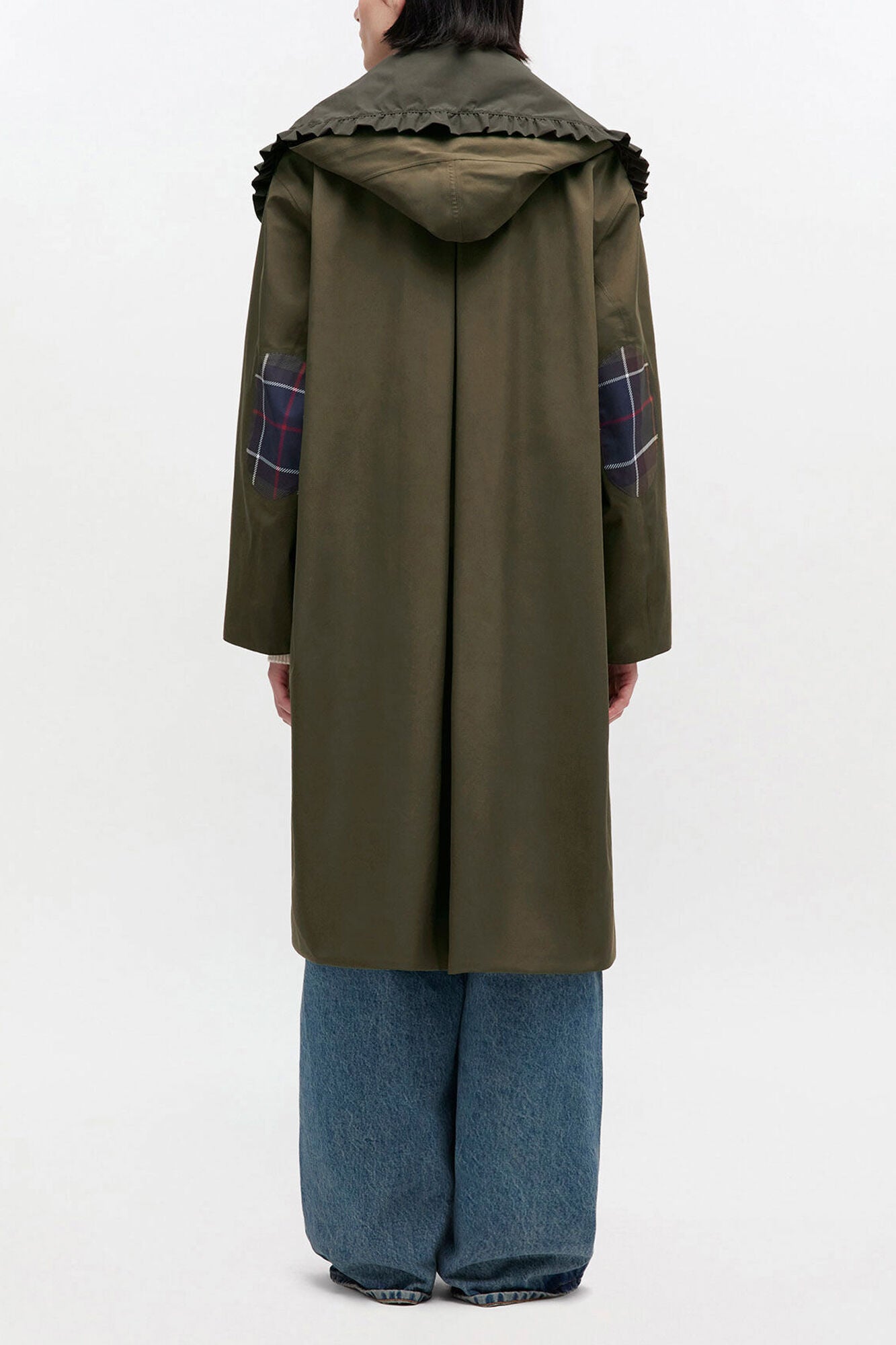 Long Coat in Green - GANNI