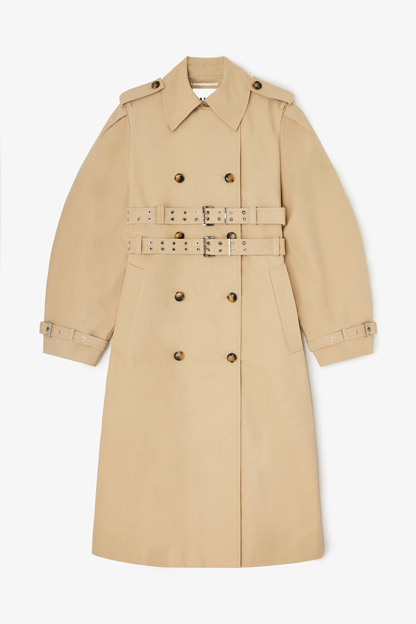 Trench Coat in Double Cotton - GANNI