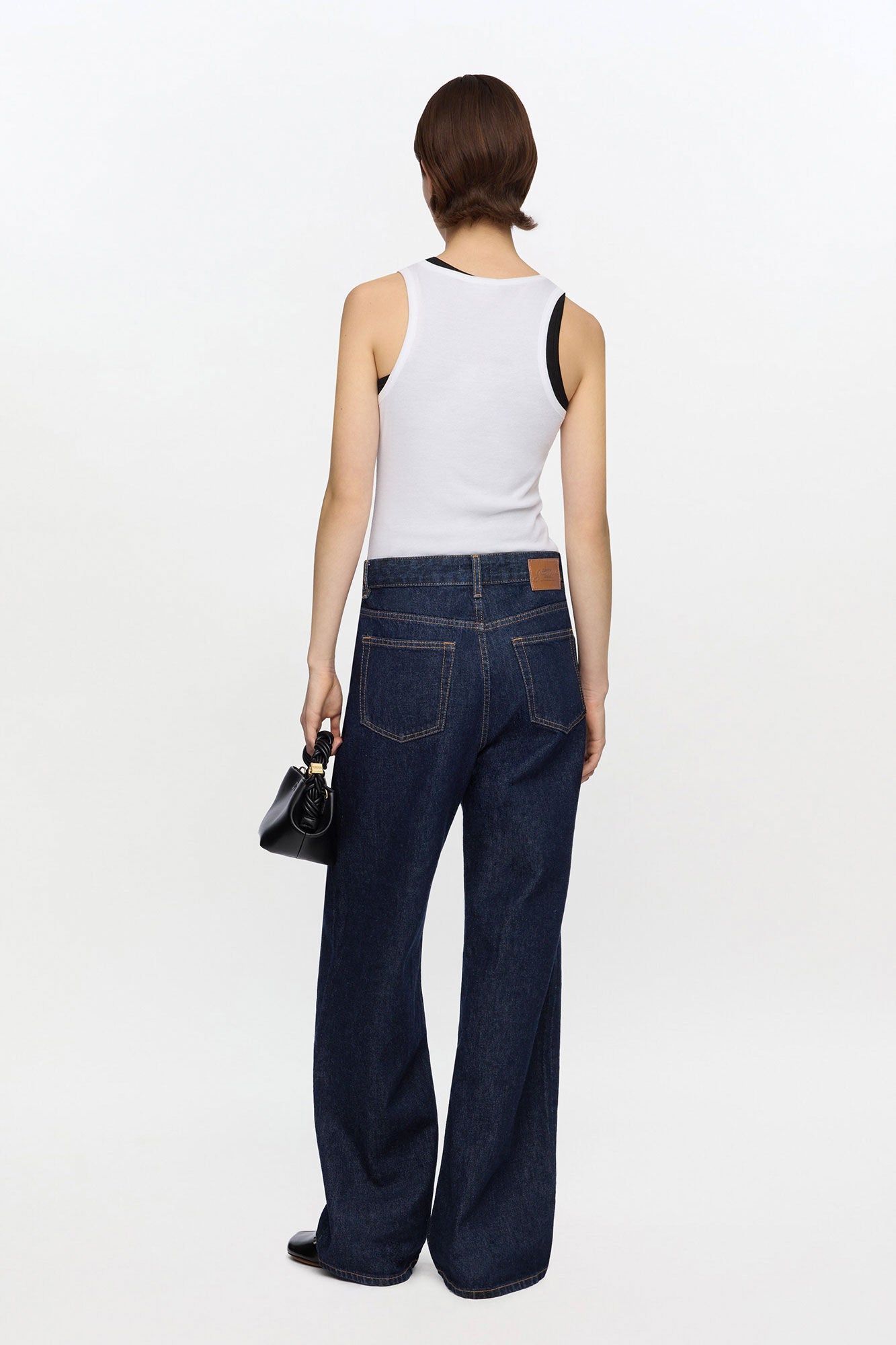 Izey Jeans in Dark Rinse Denim - GANNI