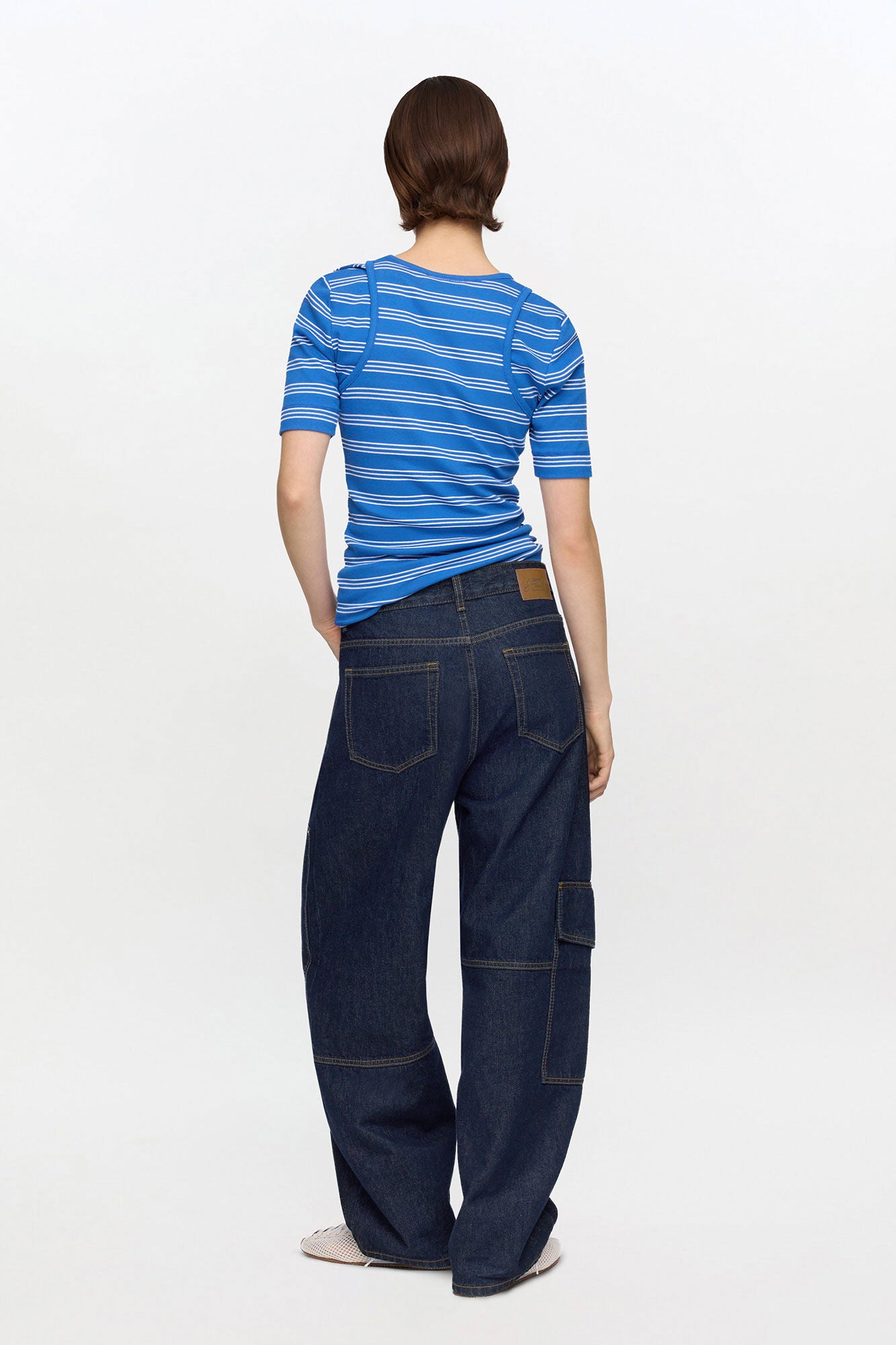 Audri Jeans in Dark Rinse Denim - GANNI