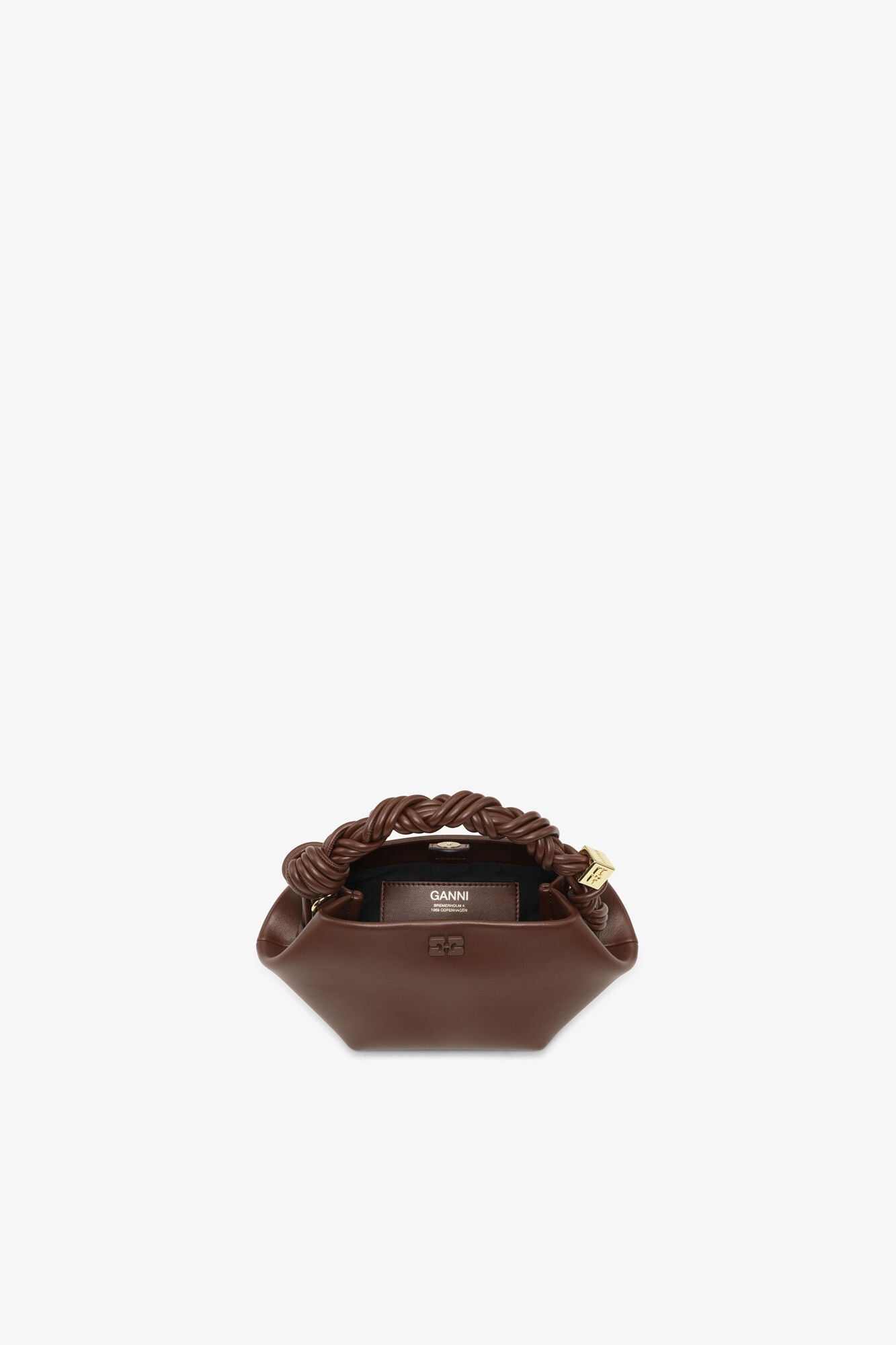 Chocolate Fondant Brown Mini Bou Bag - GANNI