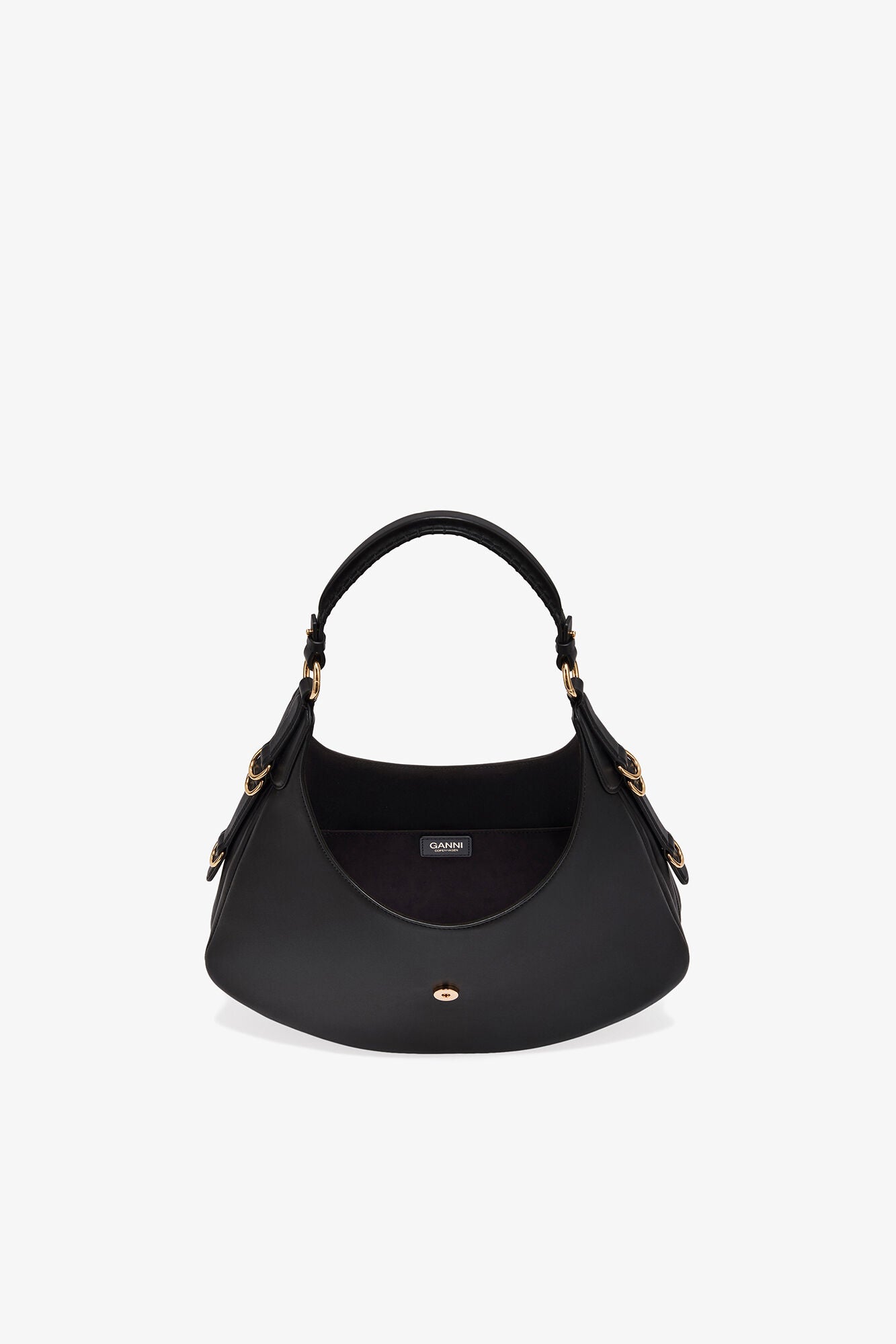 Black Black Small Kat Bag - GANNI